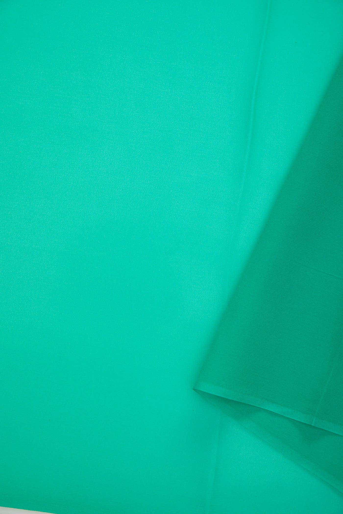 Mint Green Georgette Dress Material