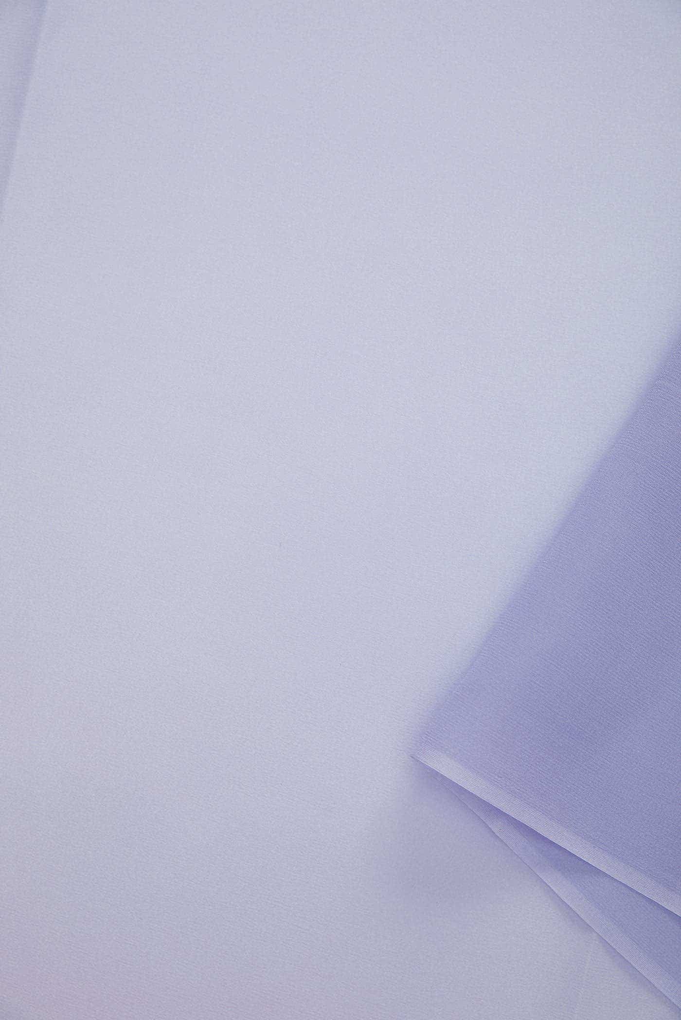 Lavender Georgette Dress Material