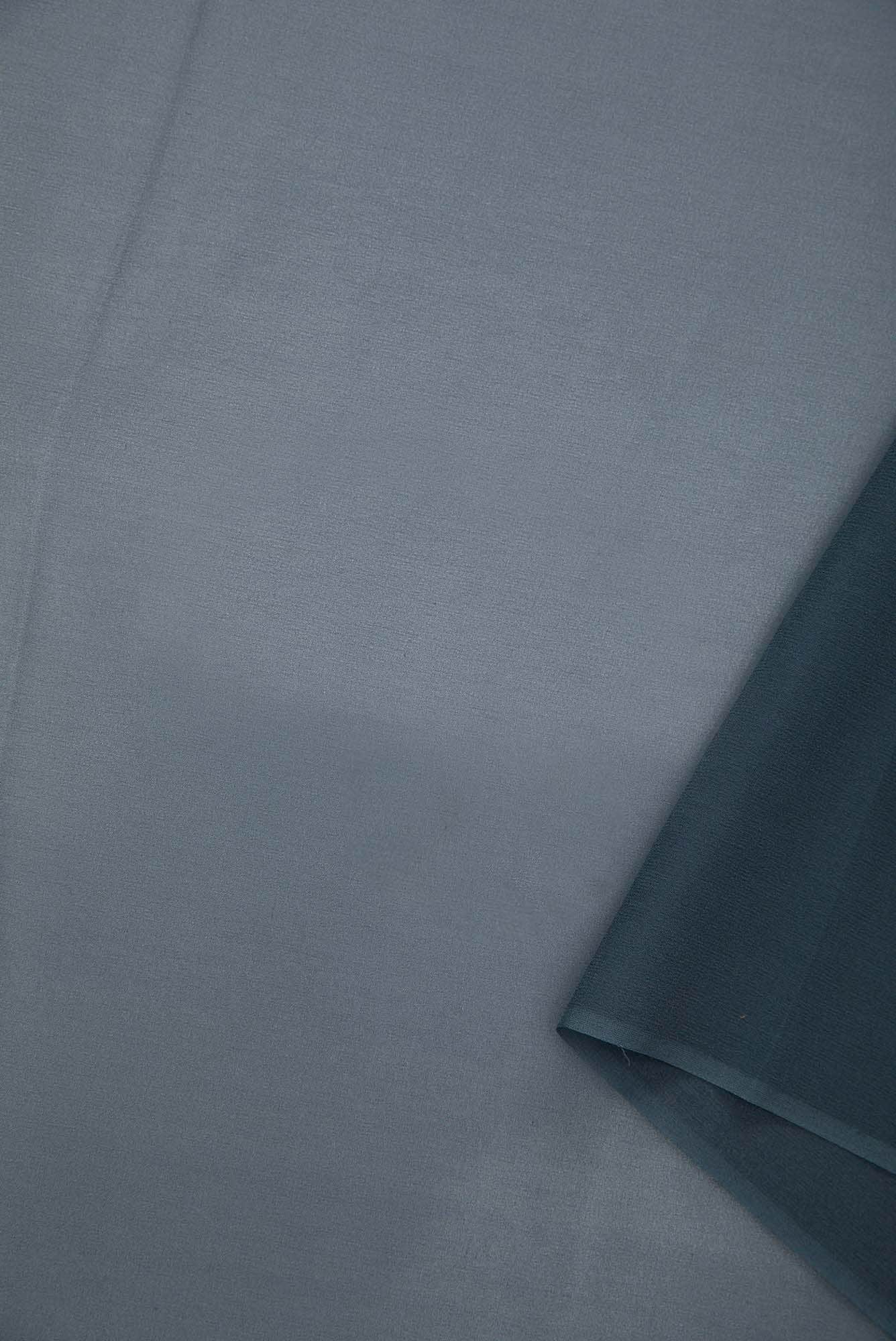 Grey Georgette Dress Material
