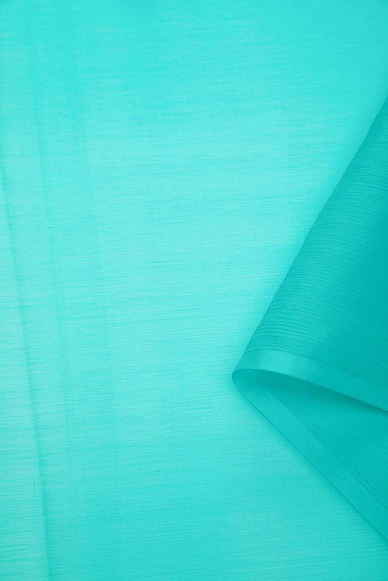 Sky Blue Chiffon Dress Material