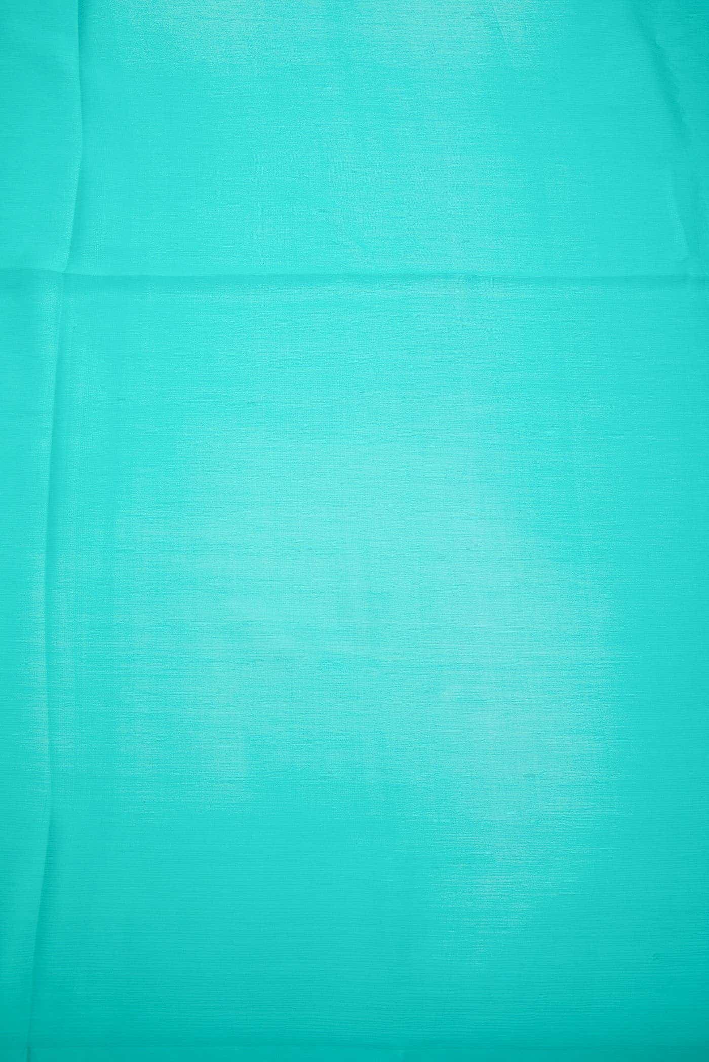 Sky Blue Chiffon Dress Material