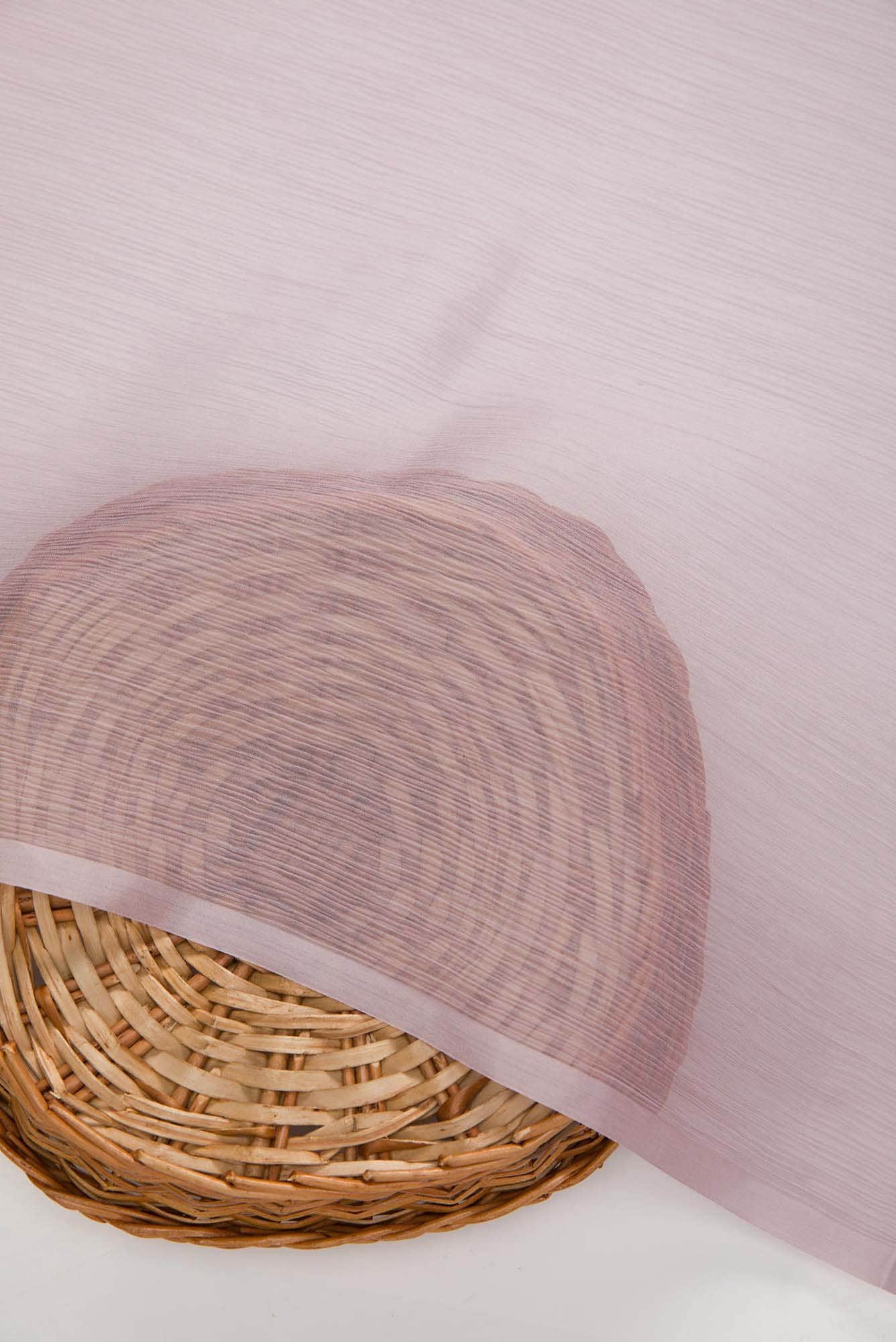 Lavender Chiffon Dress Material