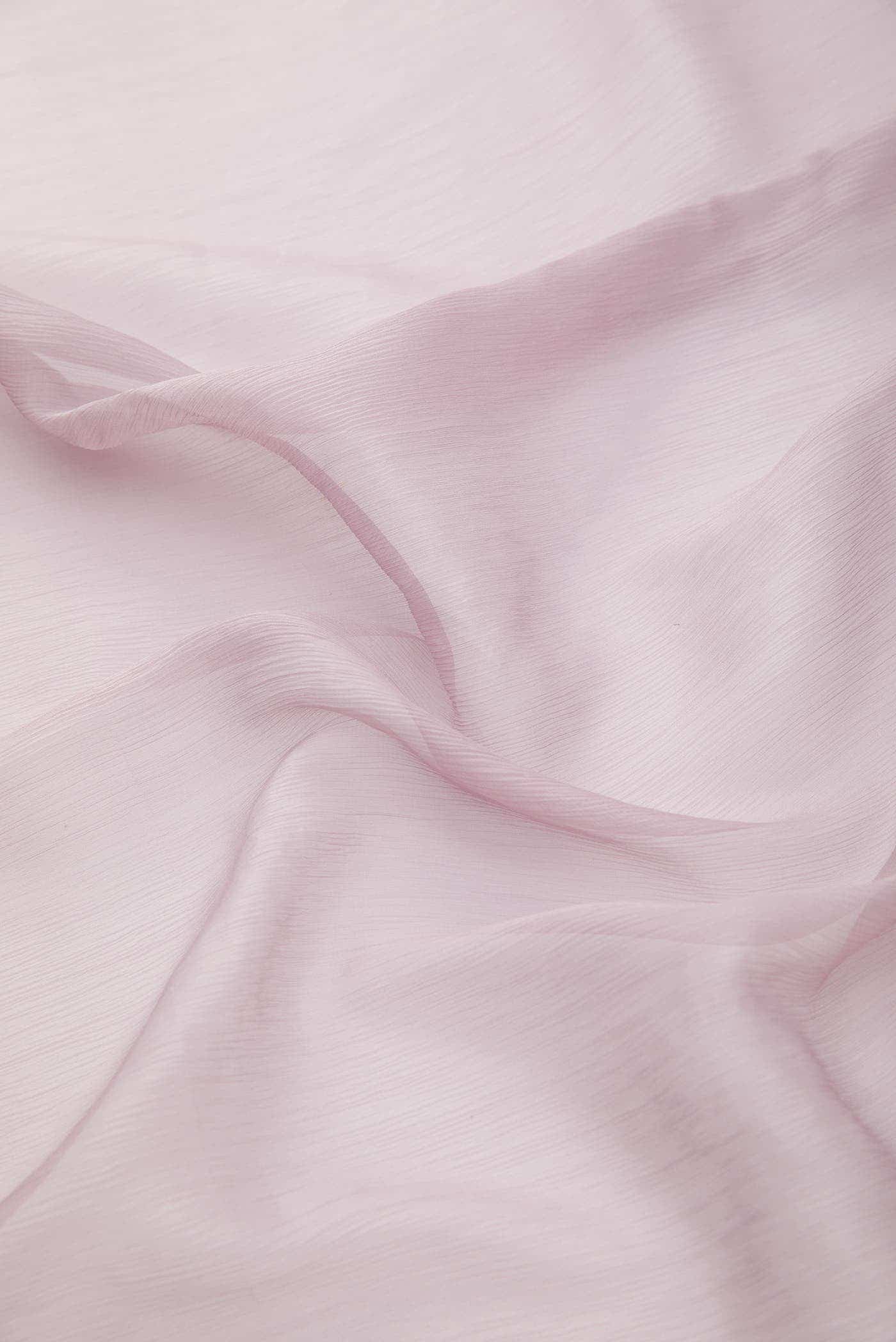 Lavender Chiffon Dress Material