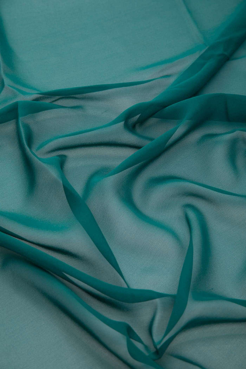 Green Georgette Dress Material