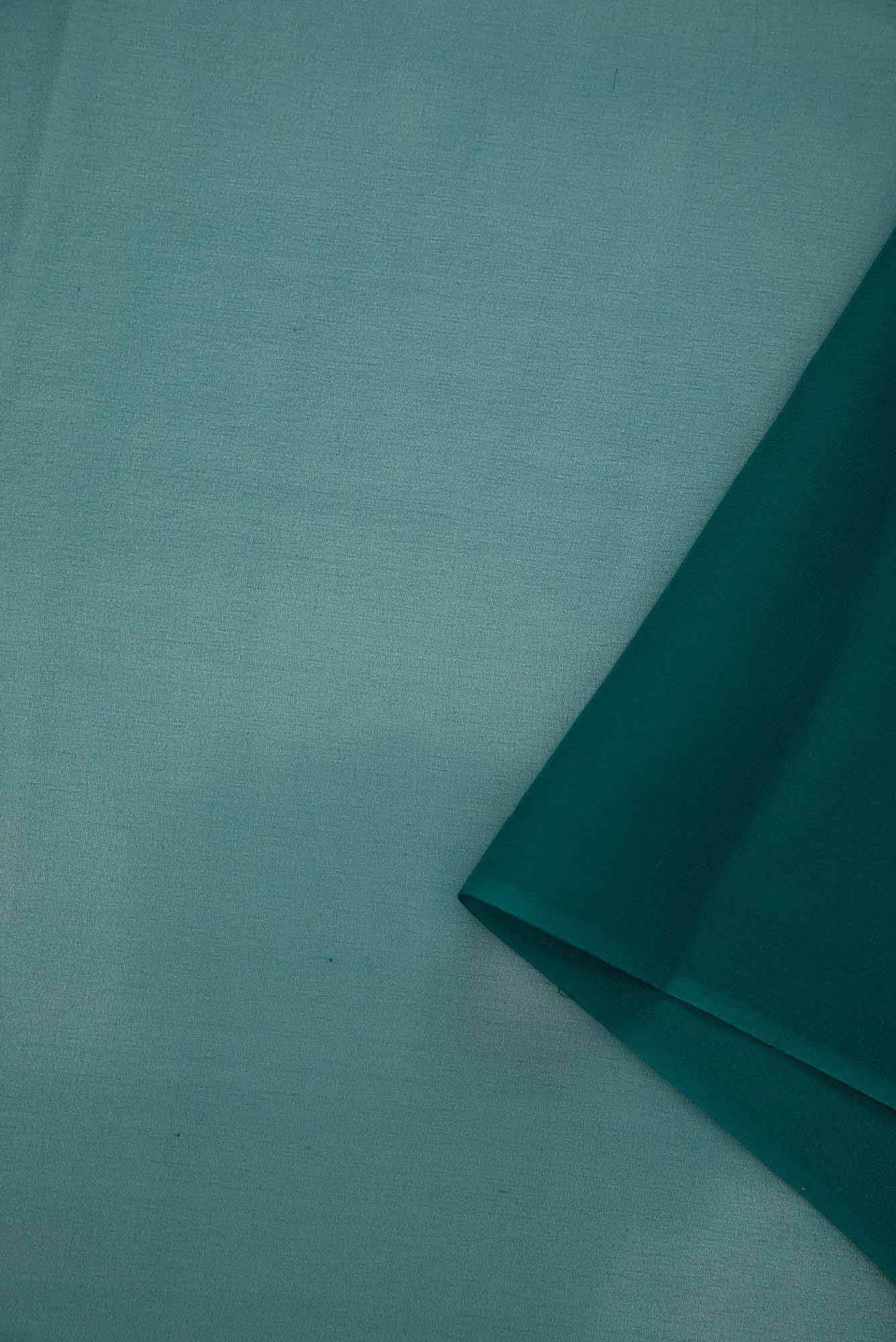 Green Georgette Dress Material