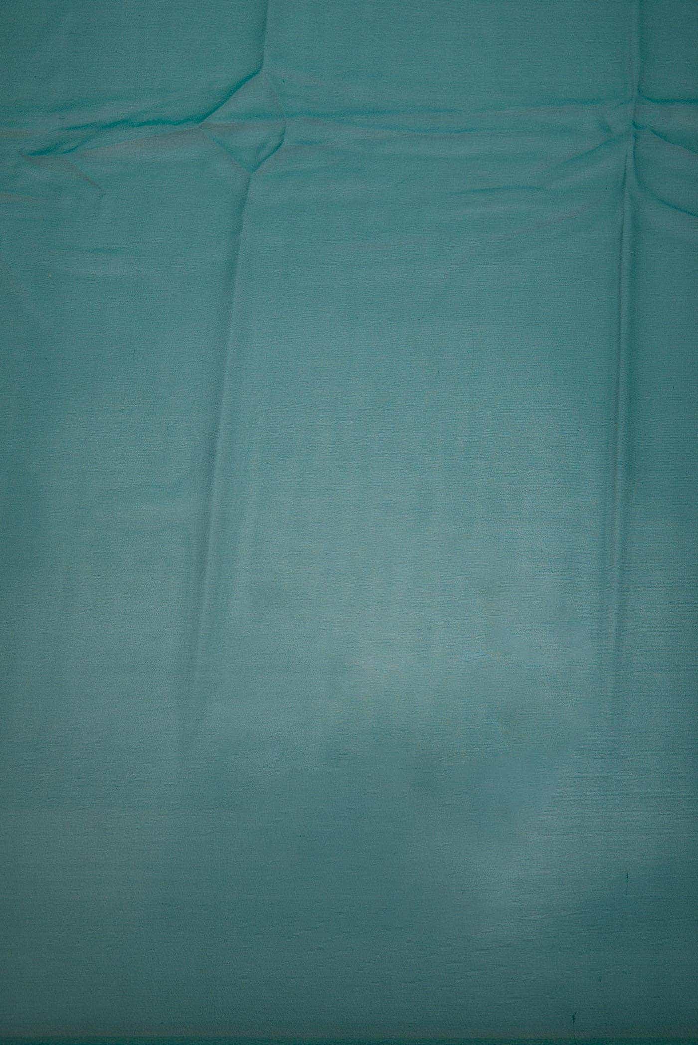 Green Georgette Dress Material