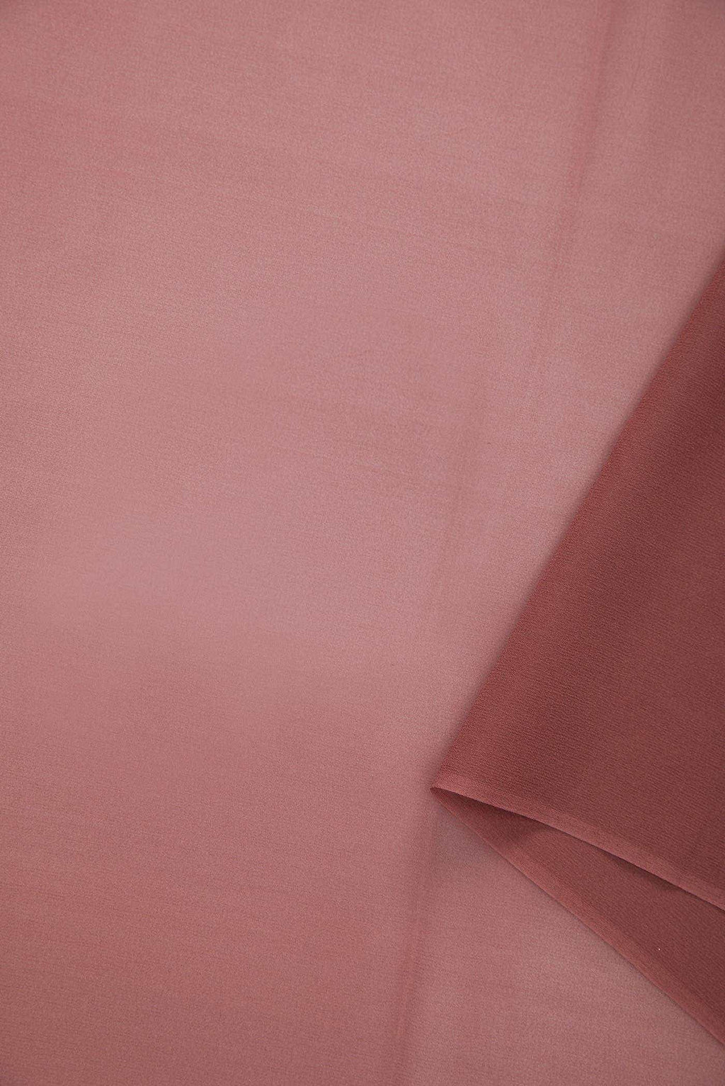 Brown Georgette Dress Material