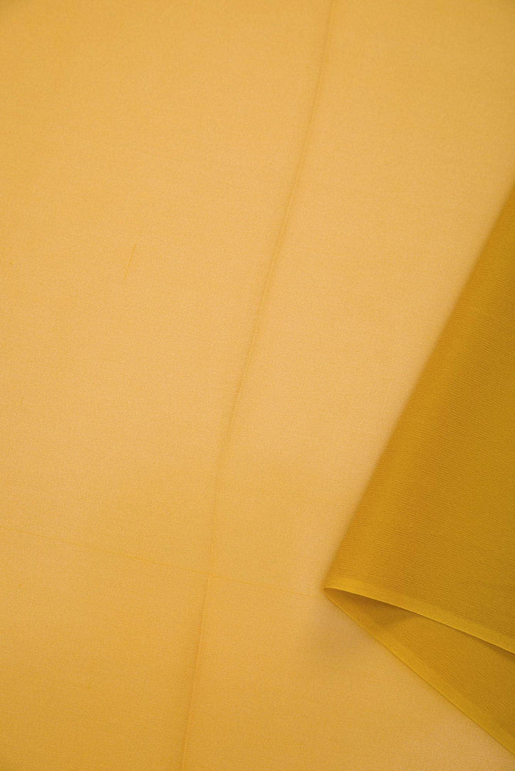 Mustard Georgette Dress Material