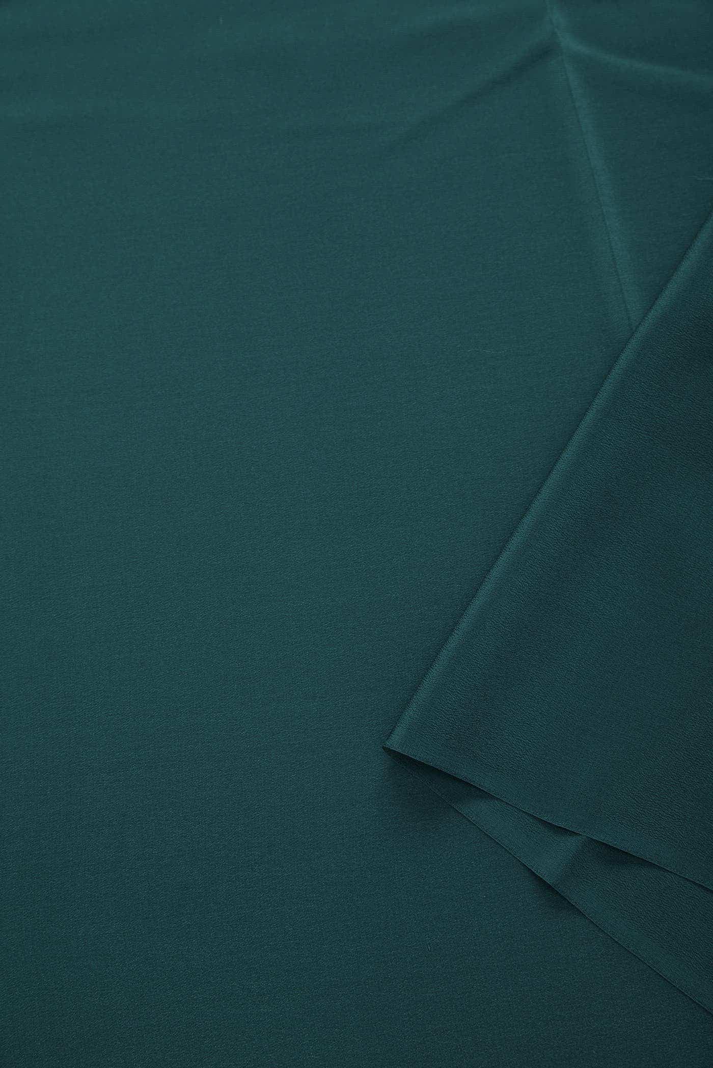 Maya Blue Crepe Dress Material