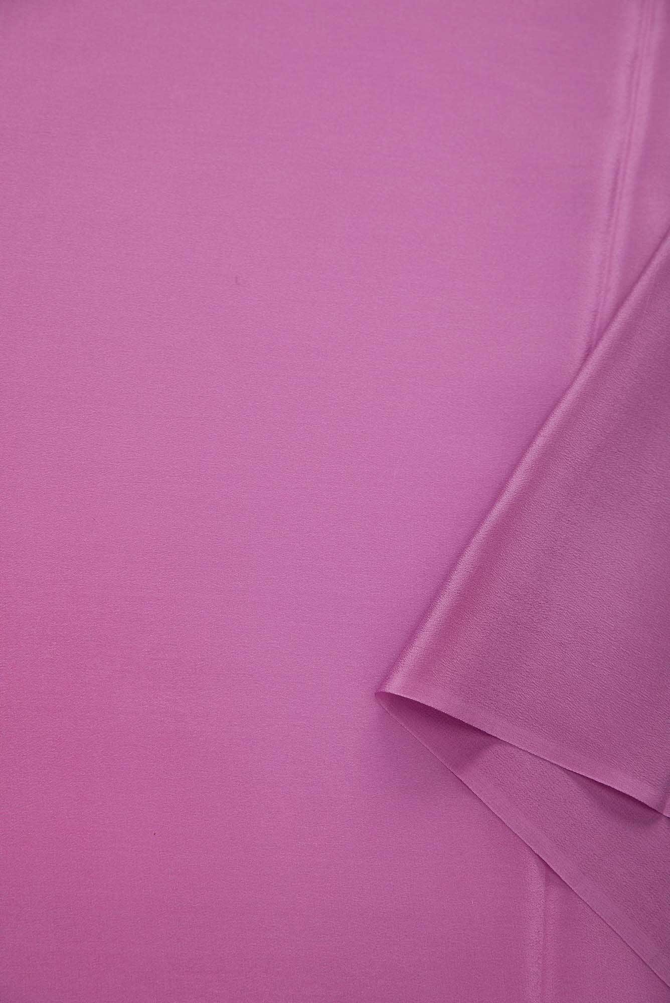 Lavender Crepe Dress Material