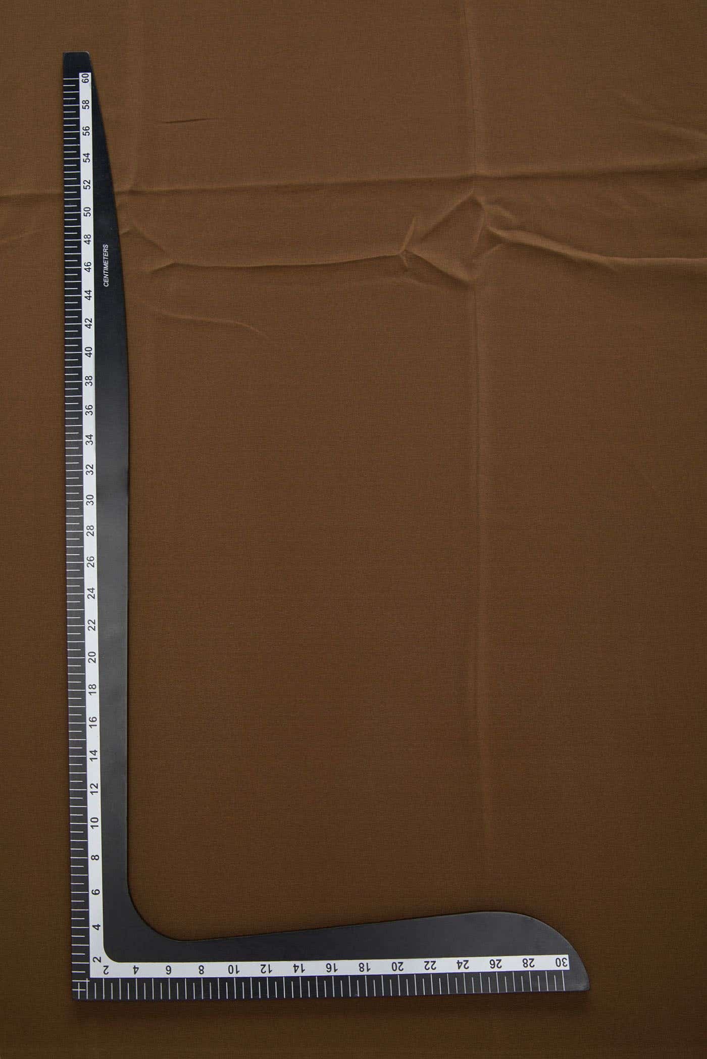 Brown Georgette Dress Material