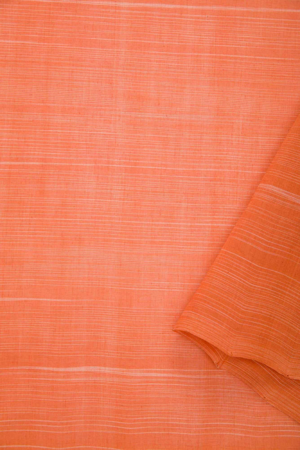 Orange Cotton Dress Material
