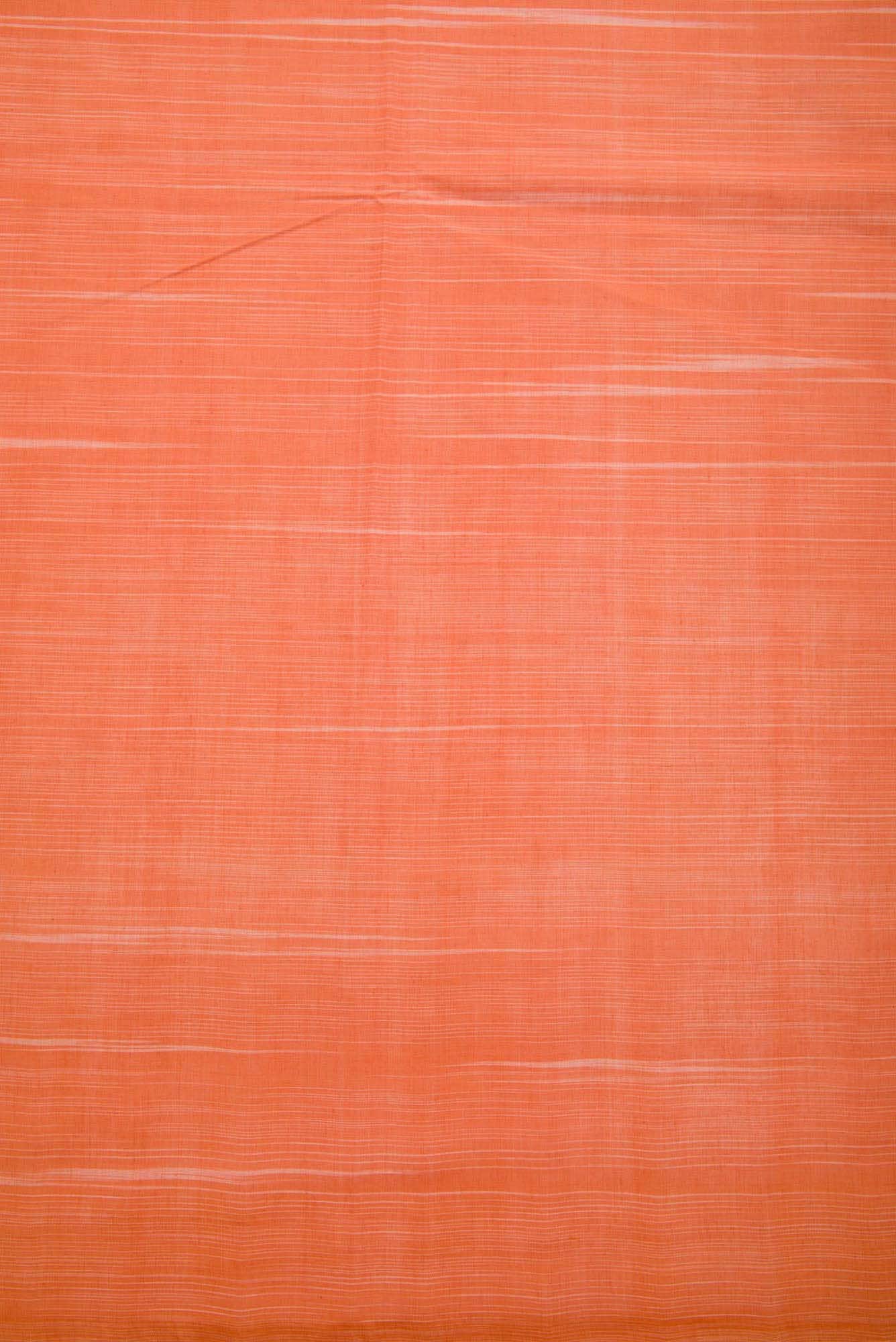 Orange Cotton Dress Material