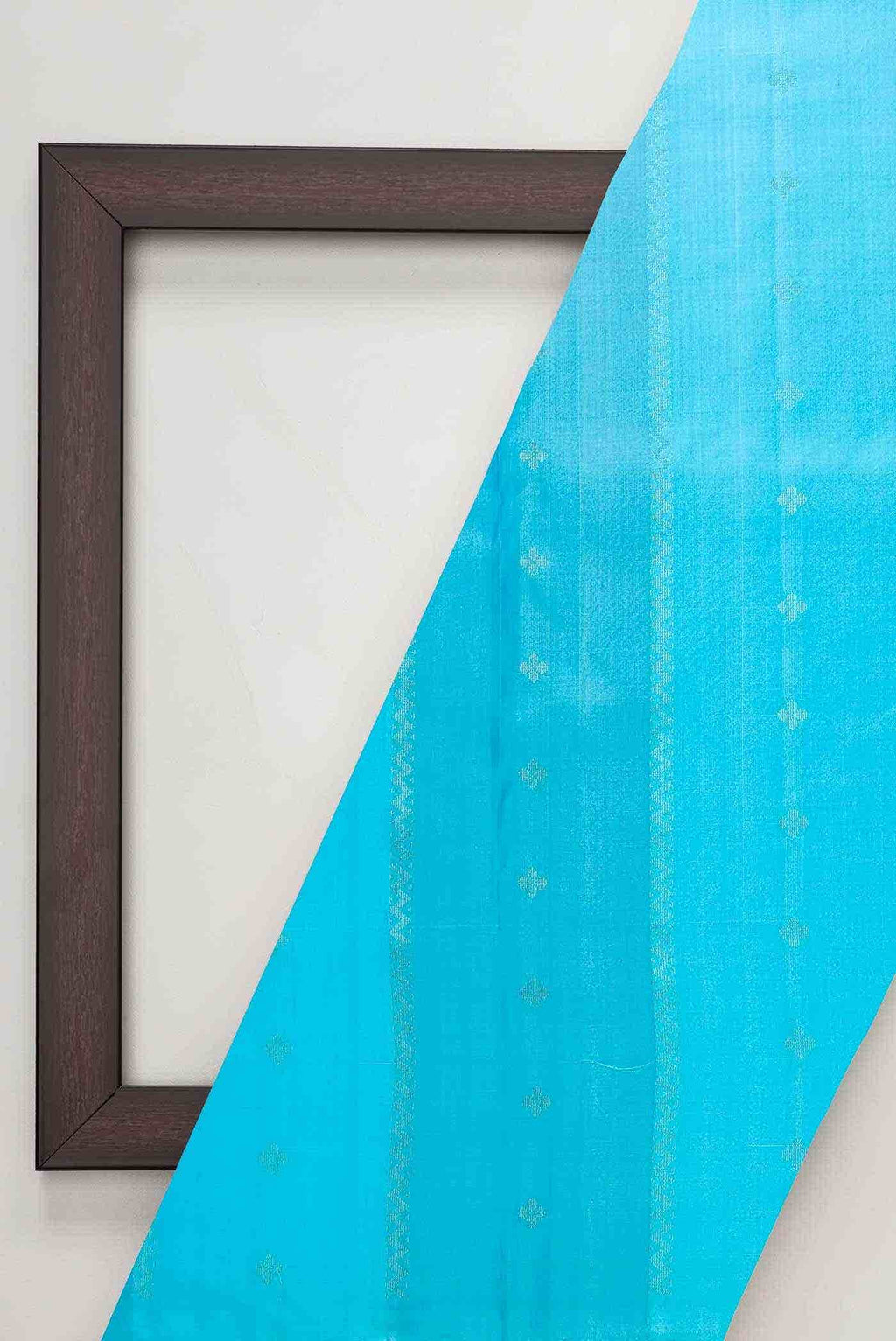 Sky Blue Kanchipuram Silk Dress Material