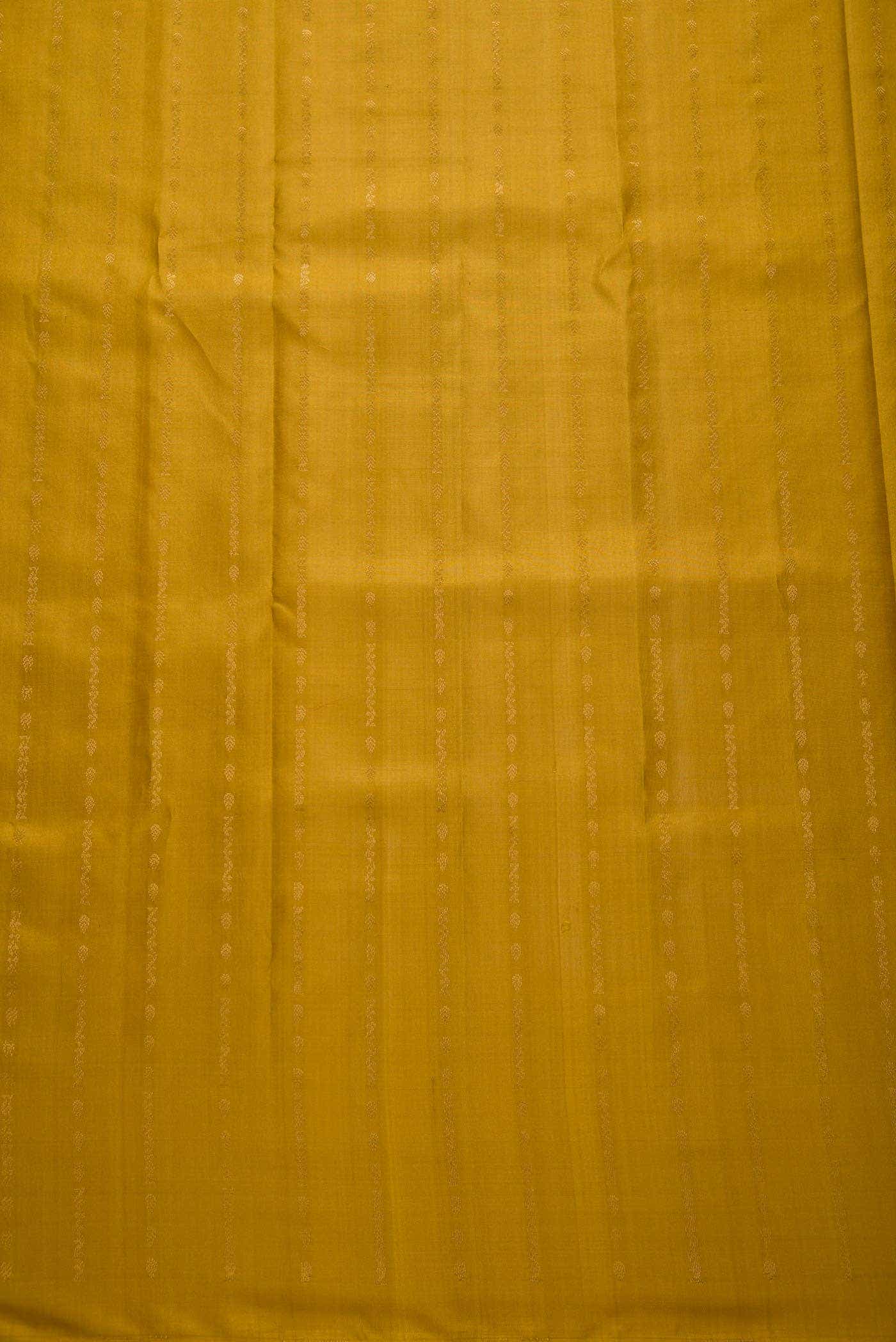 Mehandi Green Kanchipuram Silk Dress Material