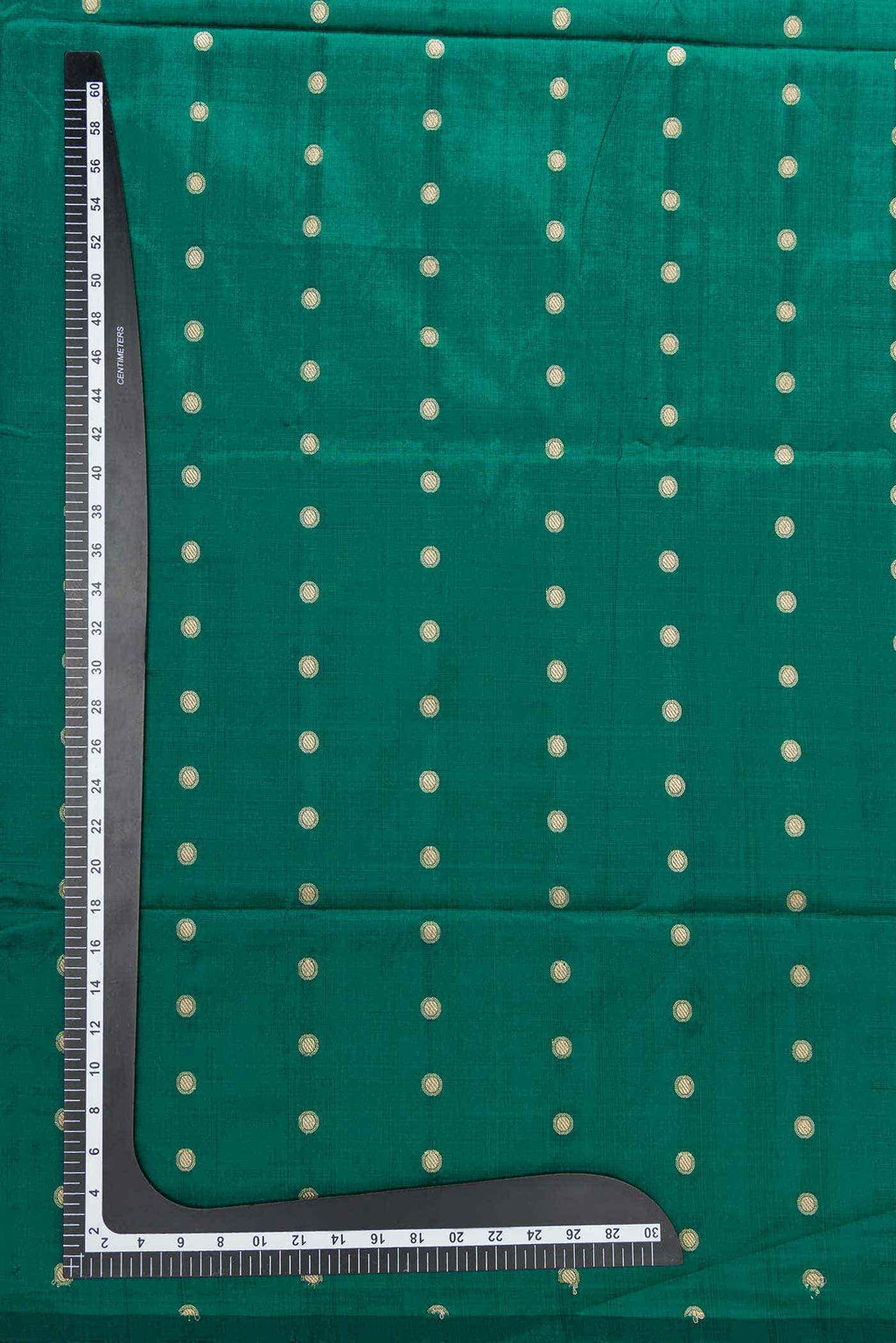 Green Kanchipuram Silk Dress Material