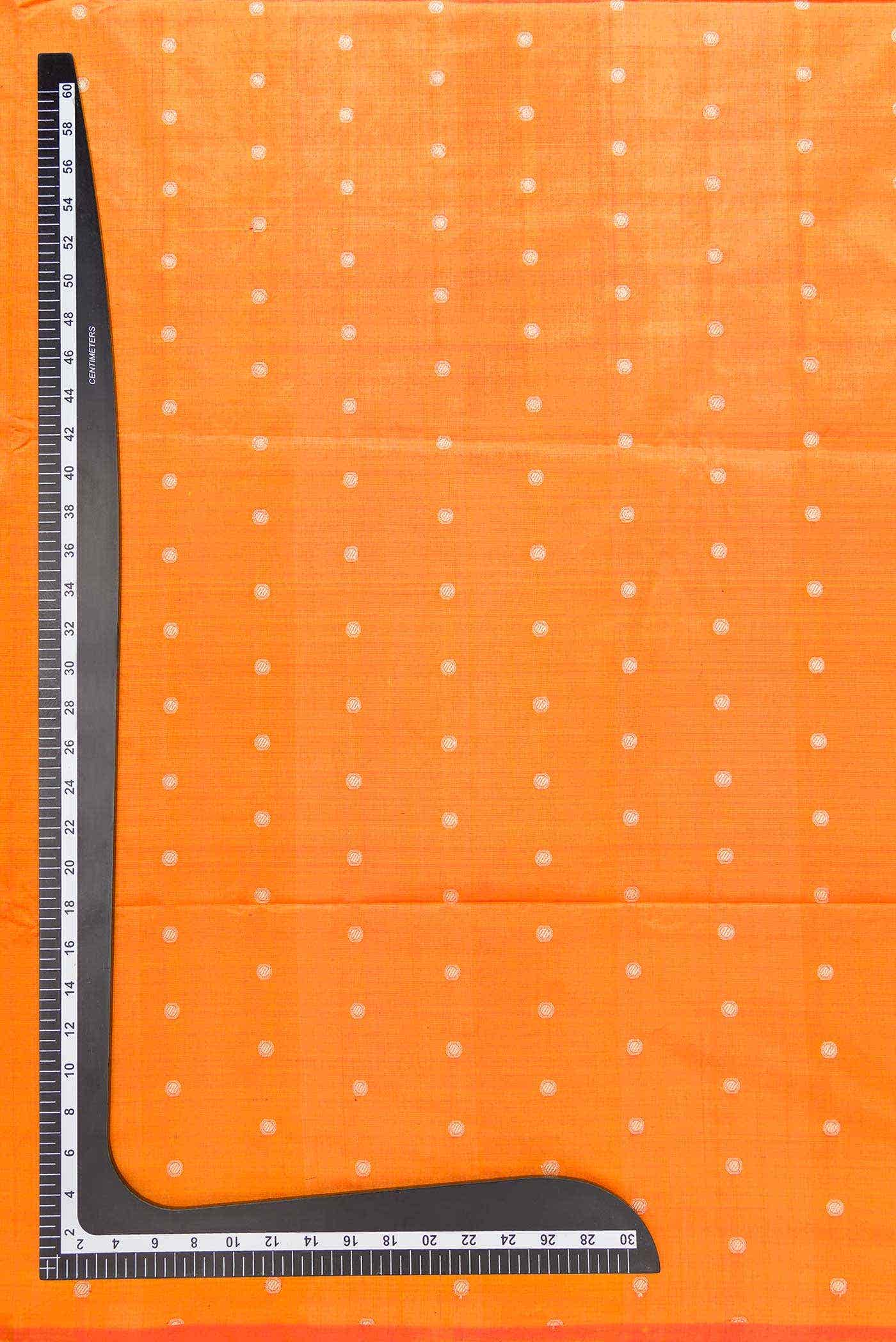 Mustard Kanchipuram Silk Dress Material