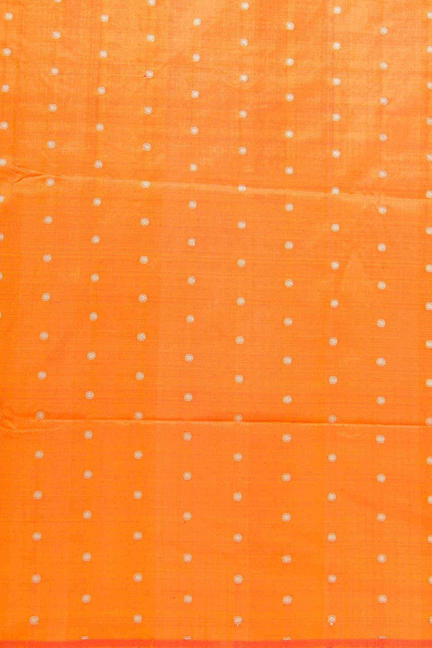 Mustard Kanchipuram Silk Dress Material