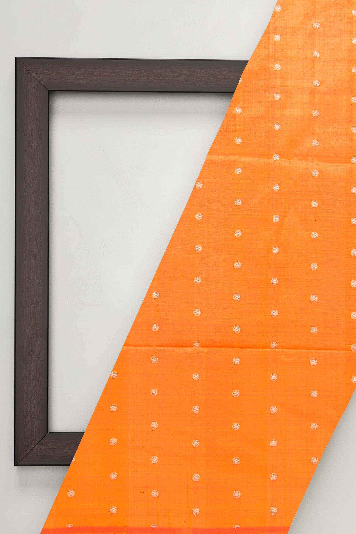 Mustard Kanchipuram Silk Dress Material