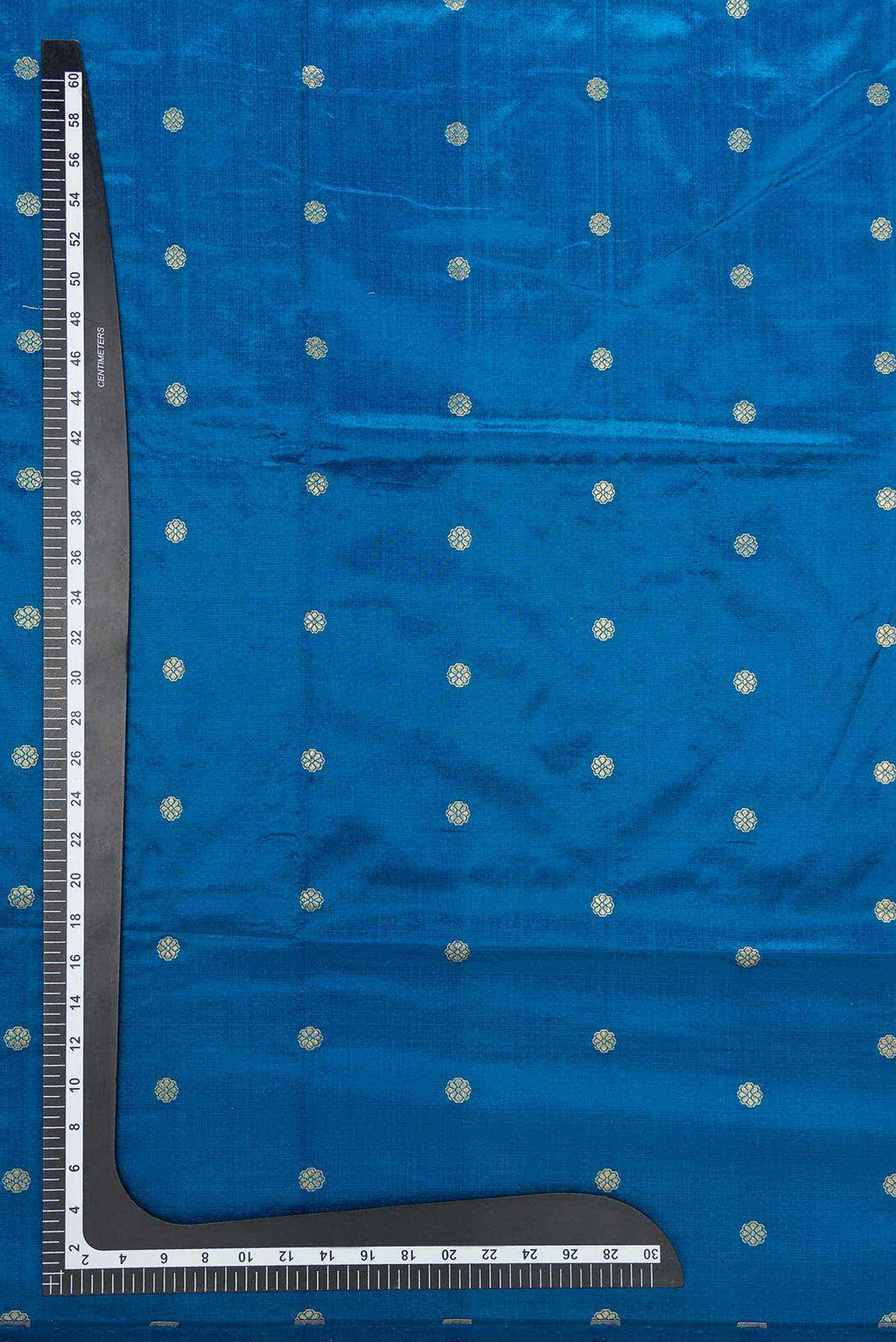 Royal Blue Kanchipuram Silk Dress Material