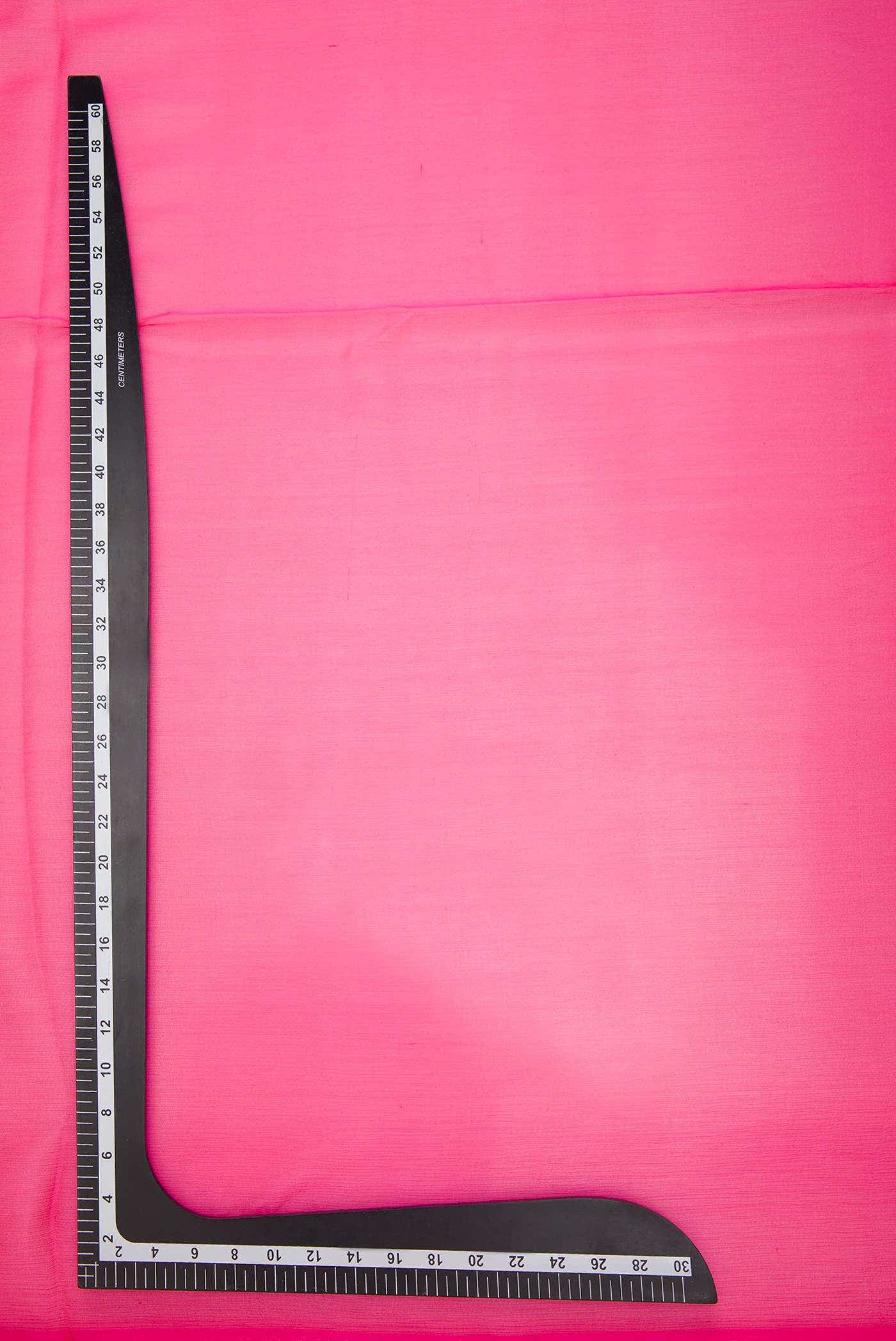 Pink Chiffon Dress Material