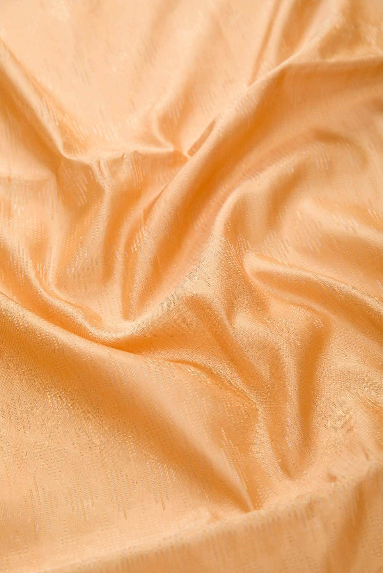 Gold Kanchipuram Silk Dress Material