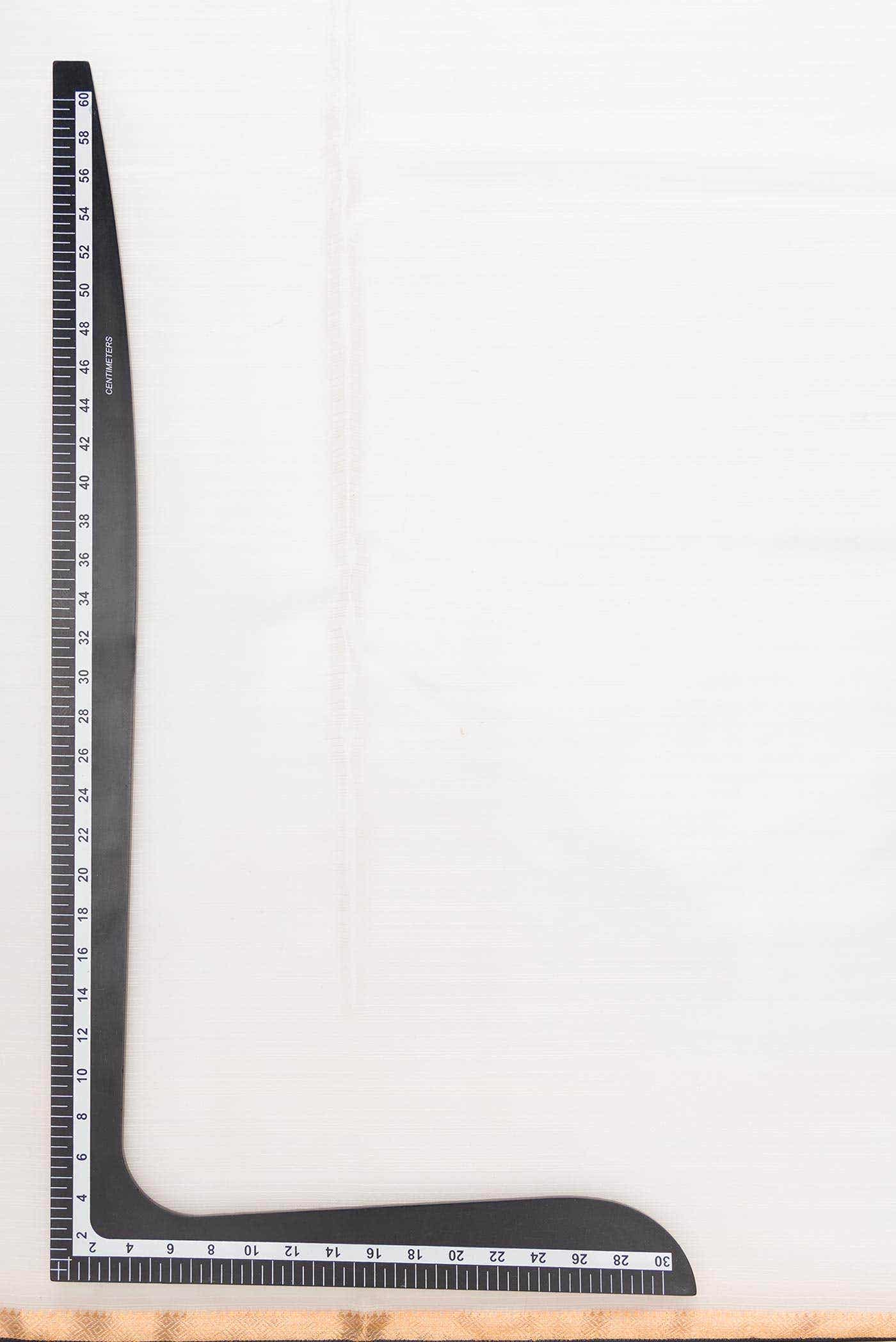 Off White Kora Silk Dress Material