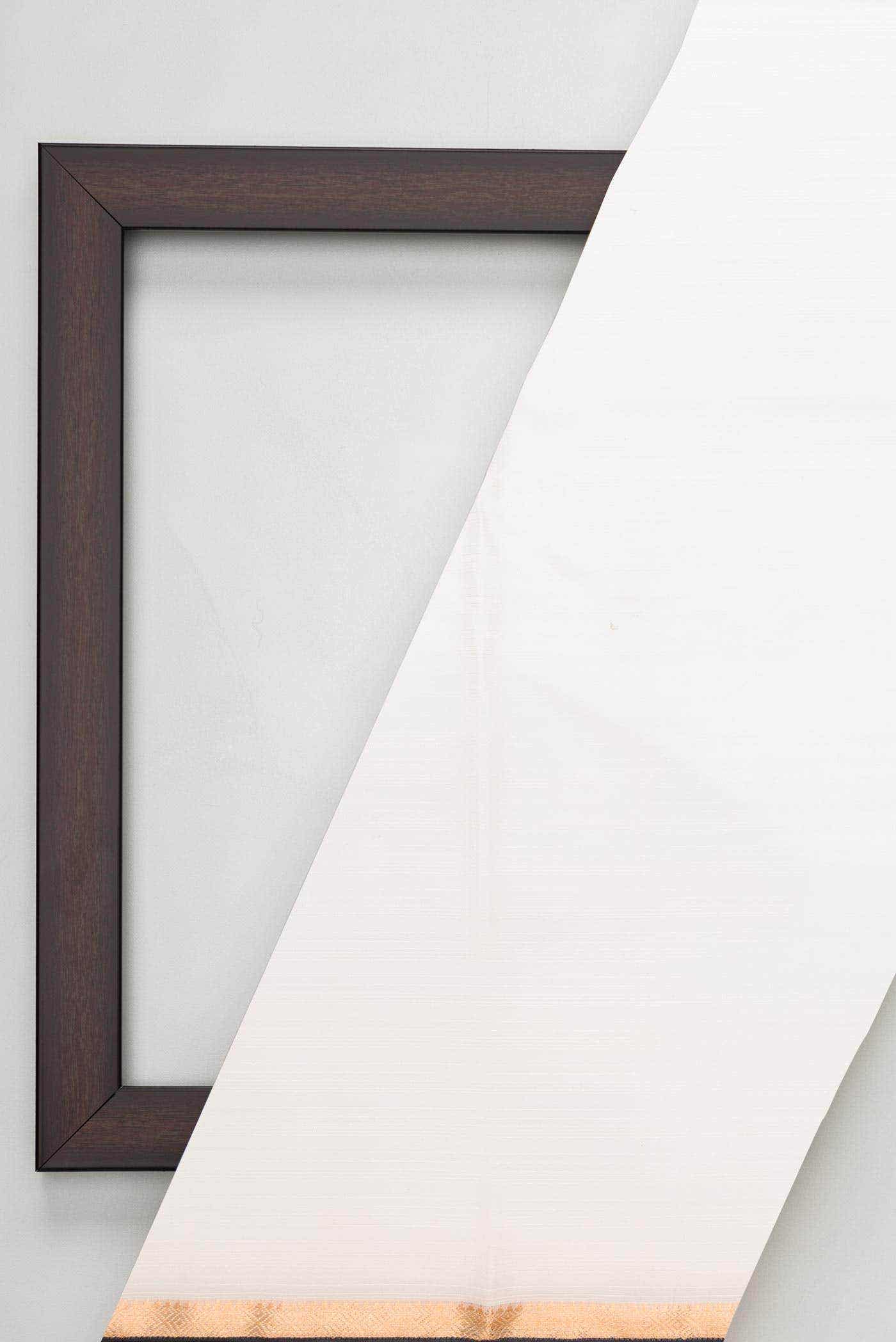Off White Kora Silk Dress Material