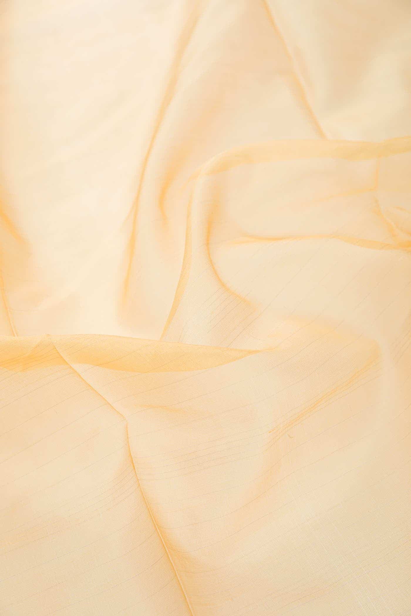 Sandal Organza Silk Dress Material