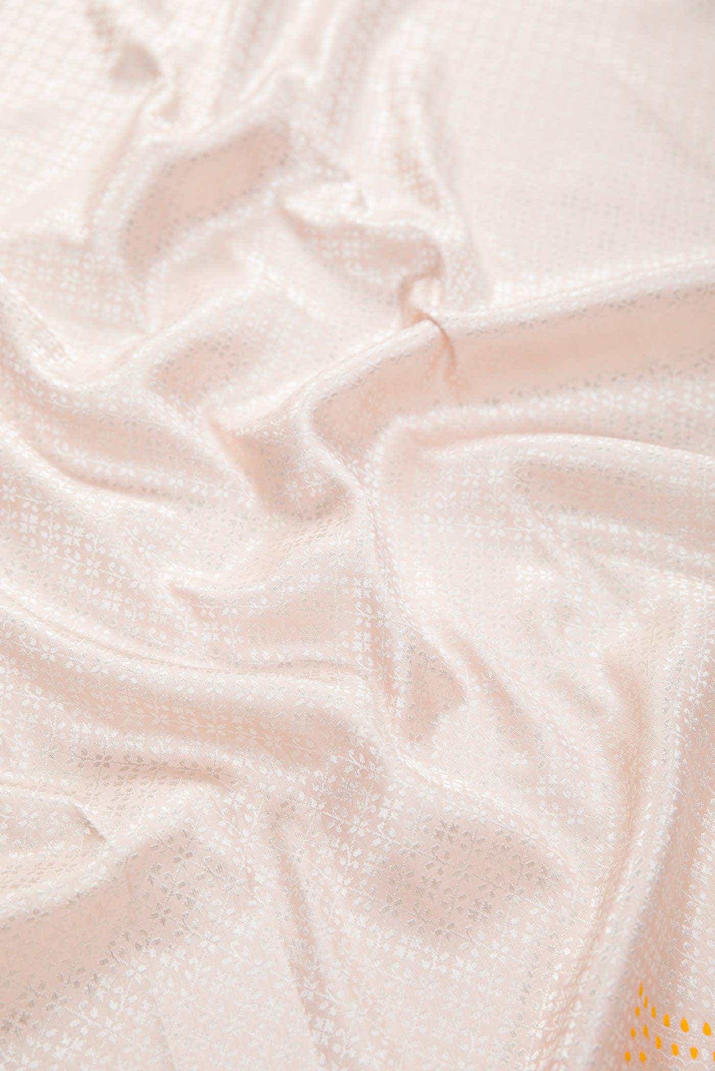 Sandal Banarasi Silk Dress Material
