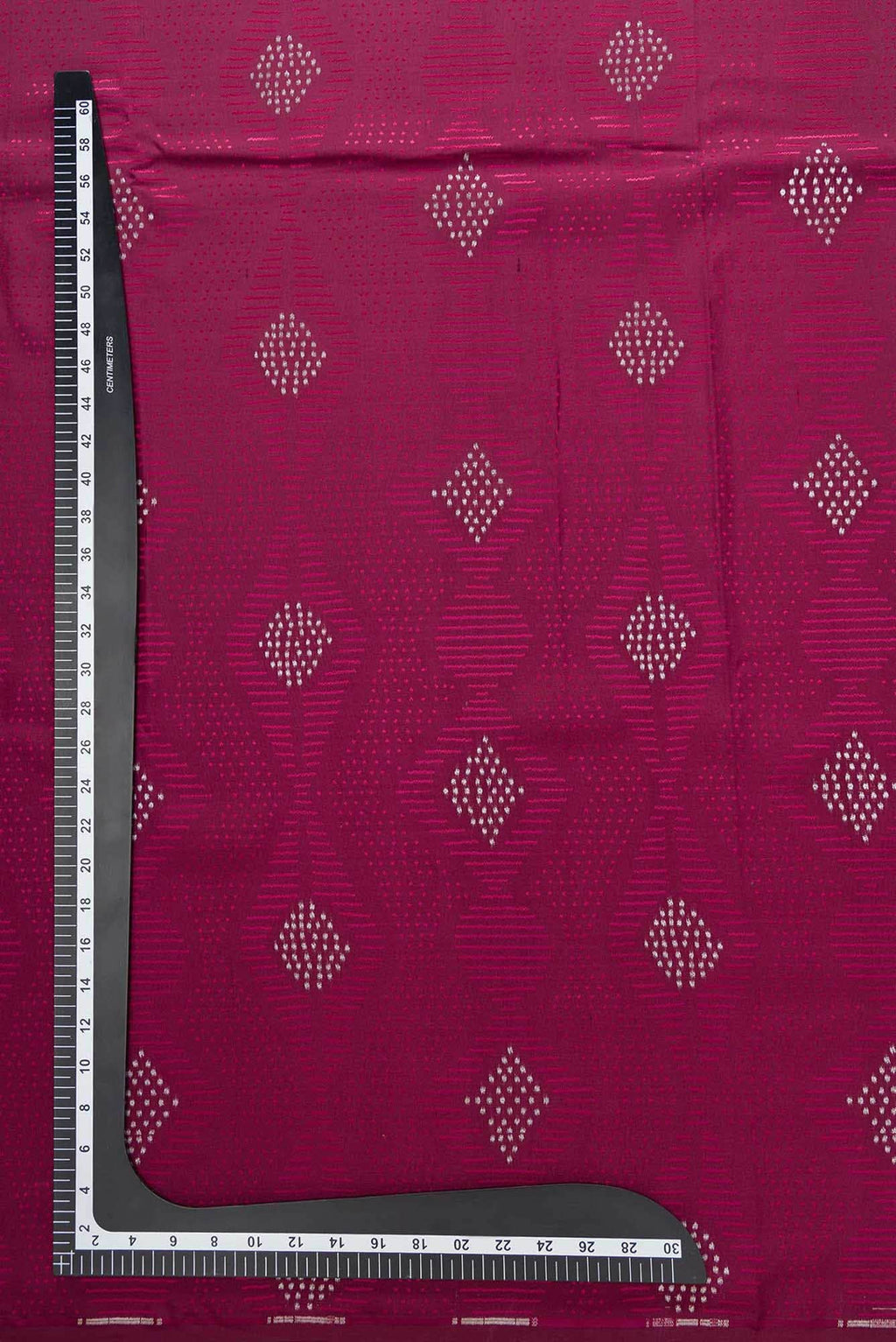Maroon Banarasi Silk Dress Material