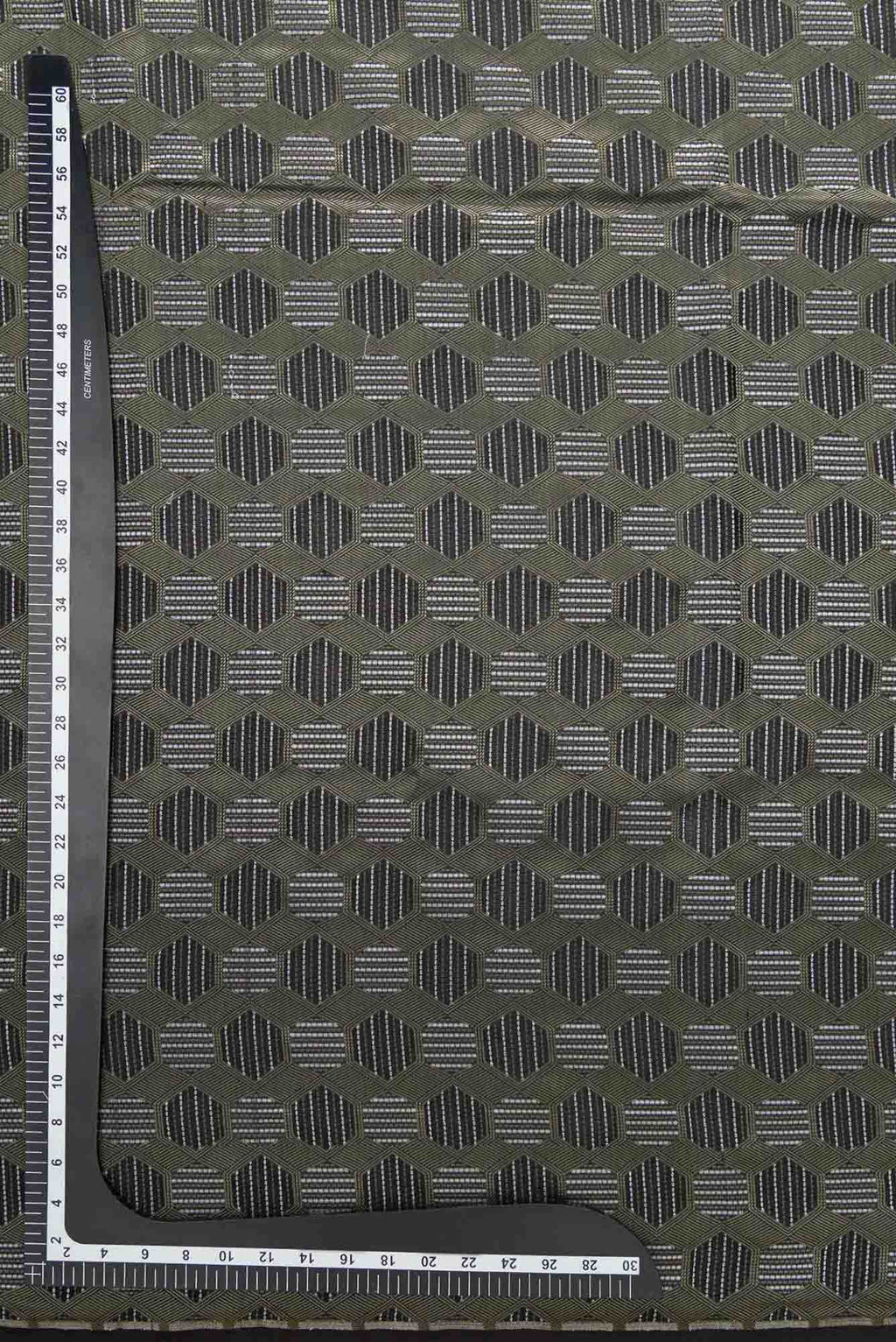Black Banarasi Silk Dress Material