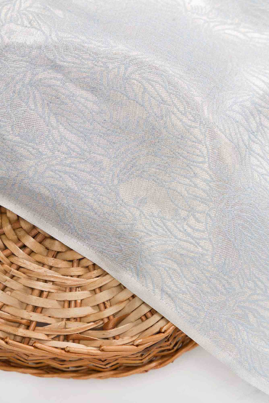 Grey Banarasi Silk Dress Material