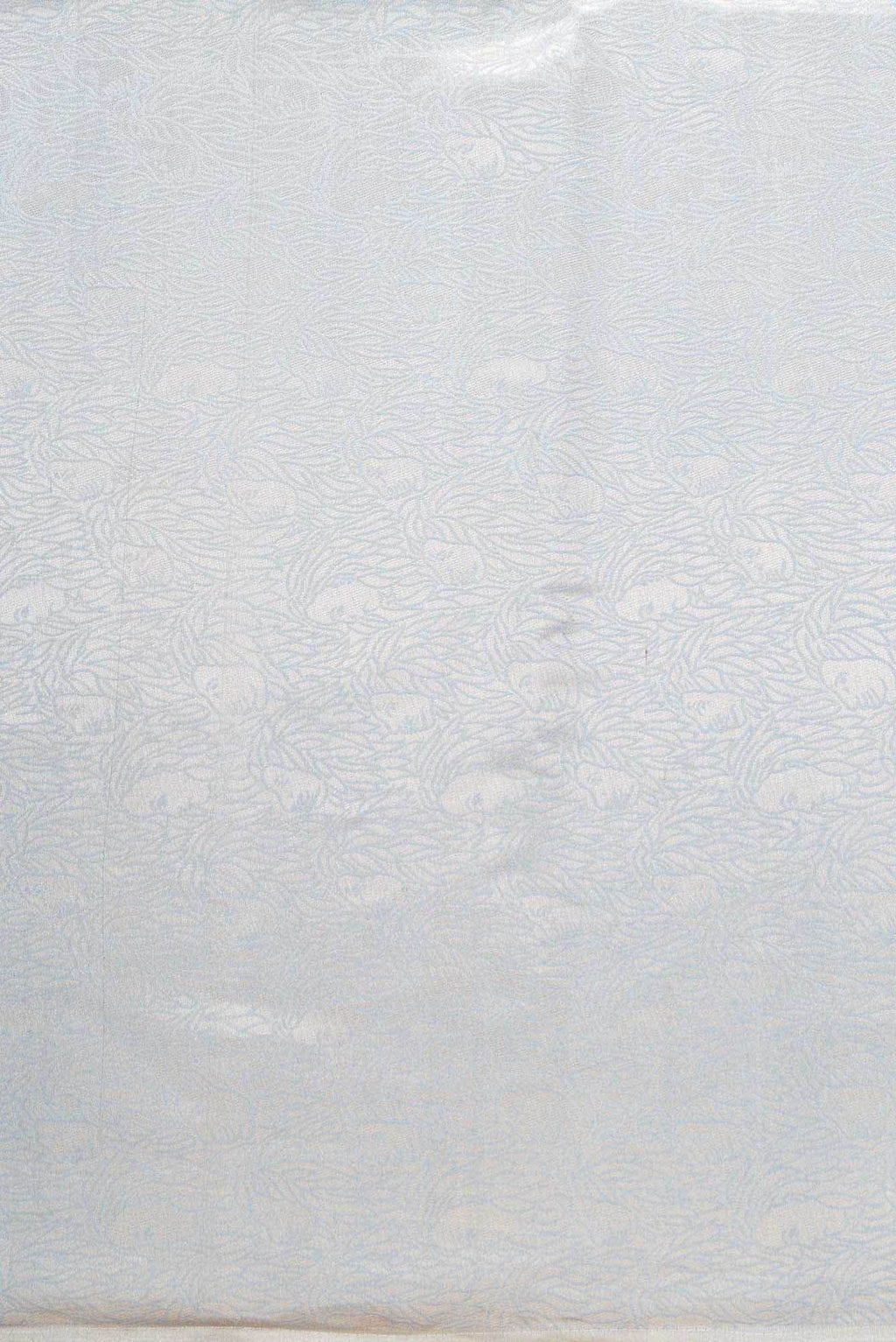 Grey Banarasi Silk Dress Material