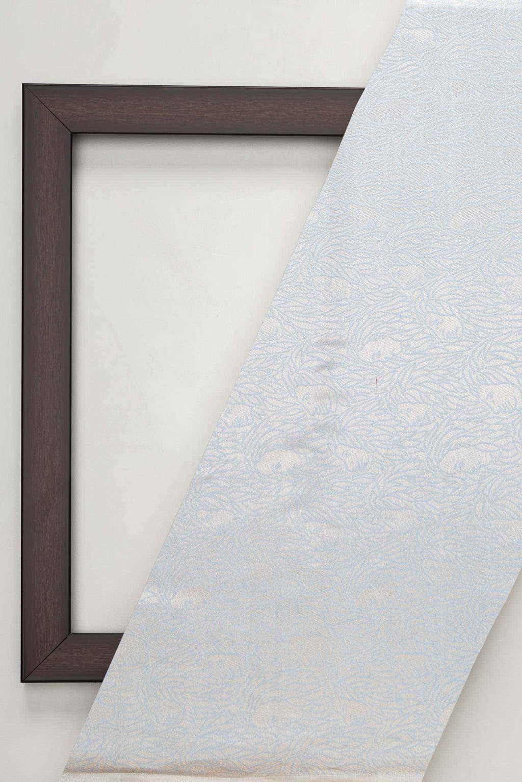 Grey Banarasi Silk Dress Material