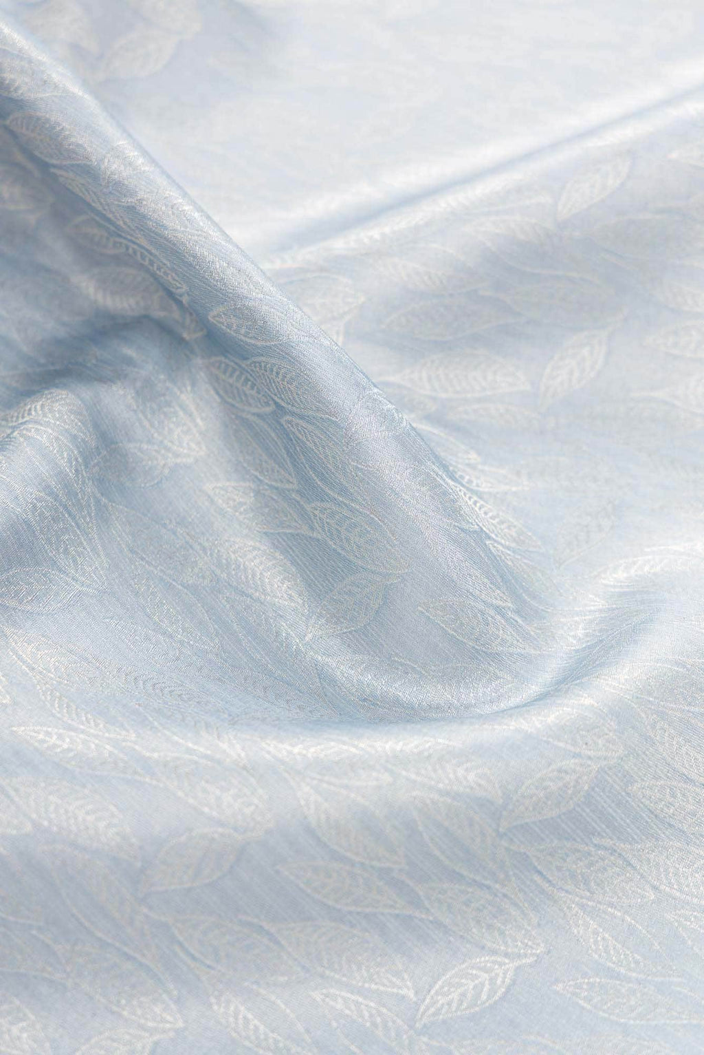 Grey Banarasi Silk Dress Material