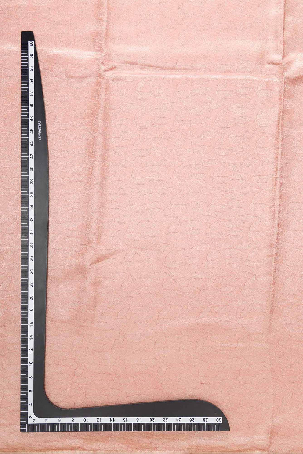 Rose Gold Banarasi Silk Dress Material