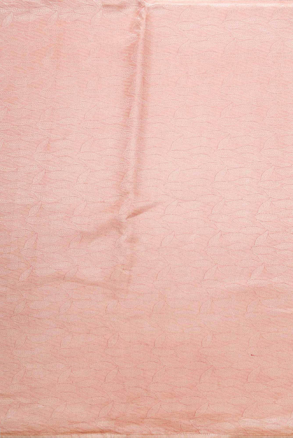 Rose Gold Banarasi Silk Dress Material
