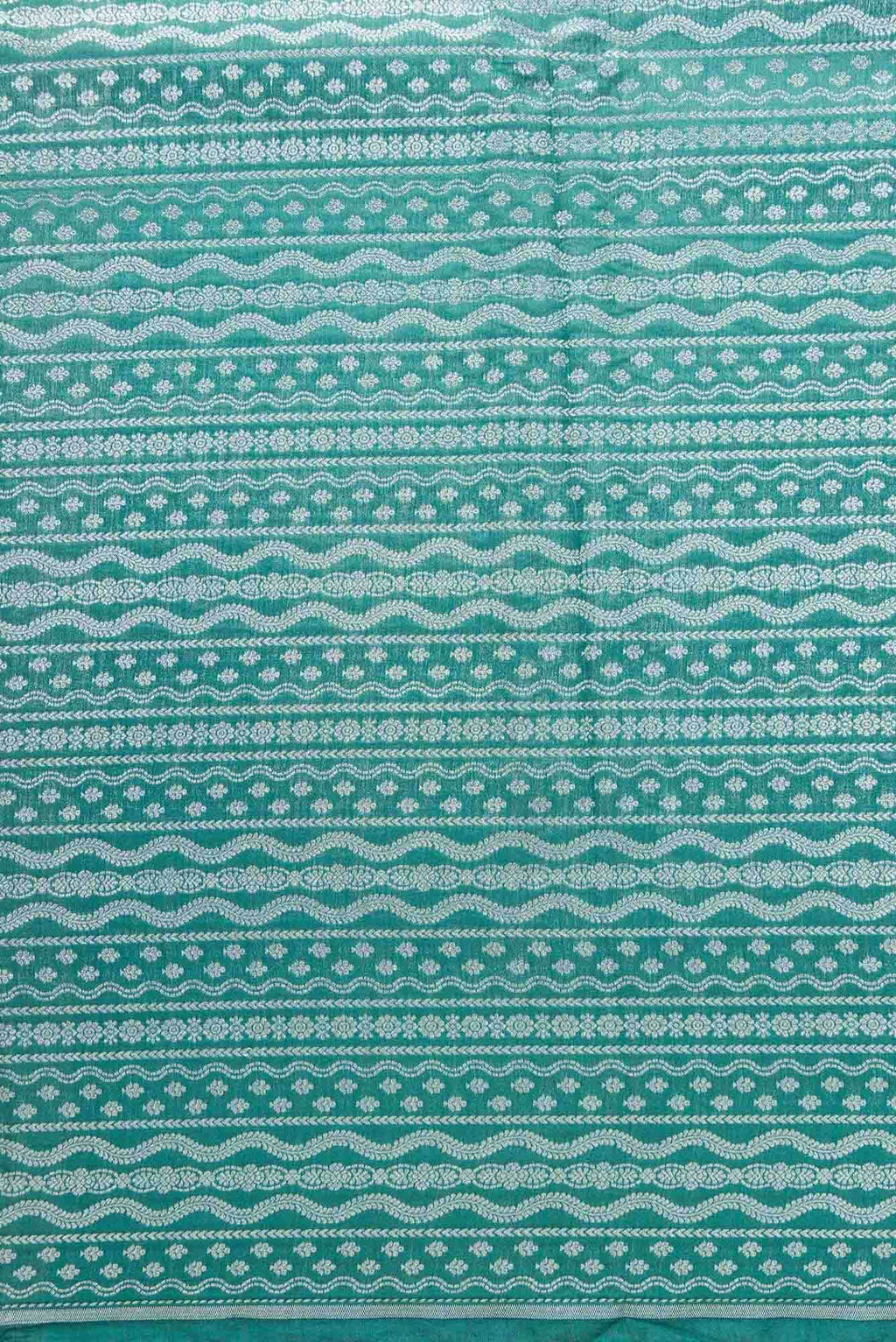 Maya Blue Banarasi Silk Dress Material