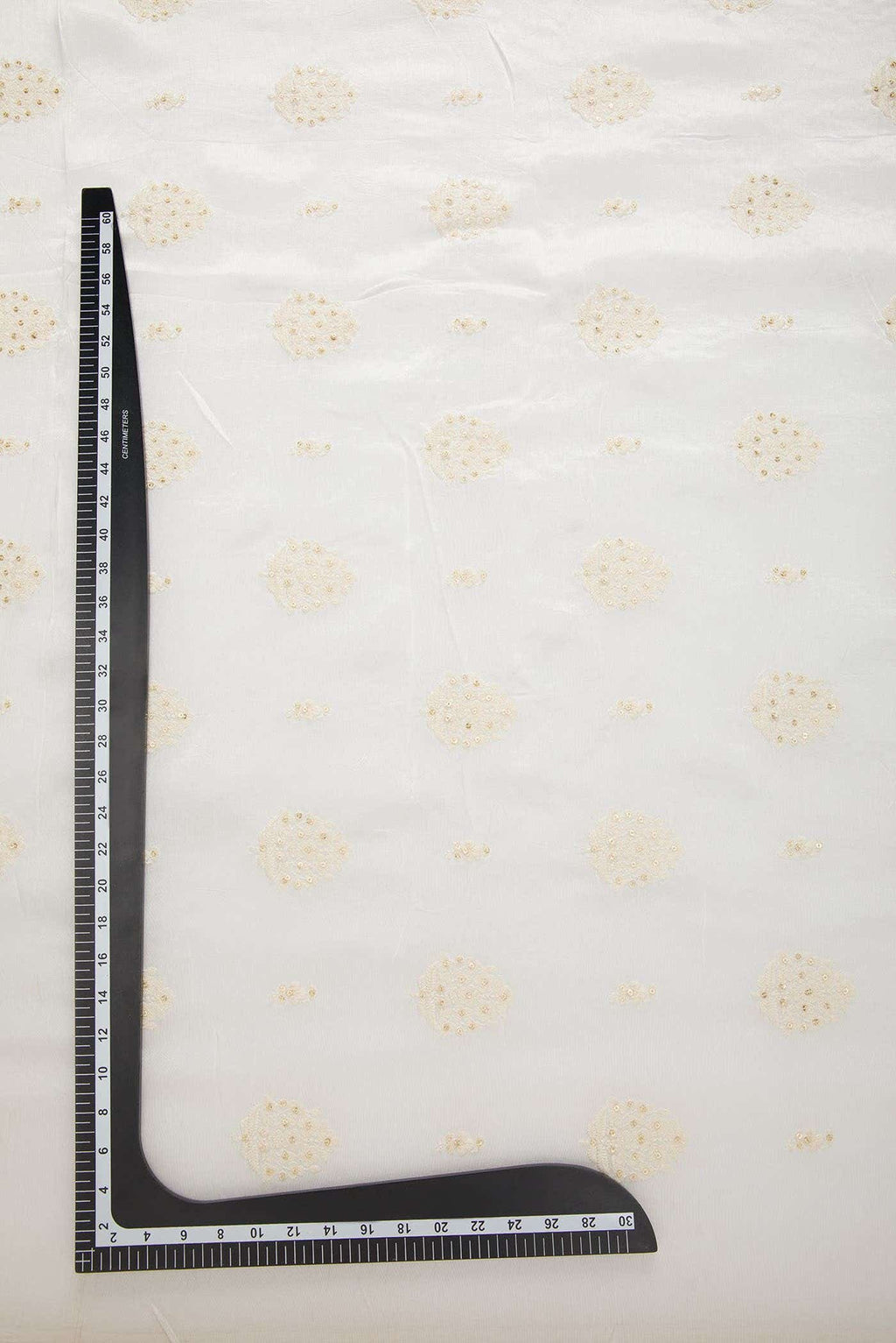 Off White Raw Silk Dress Material