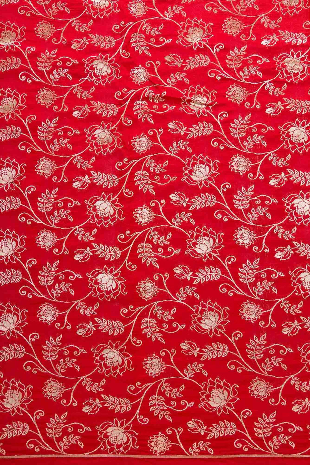 Maroon Banarasi Silk Dress Material