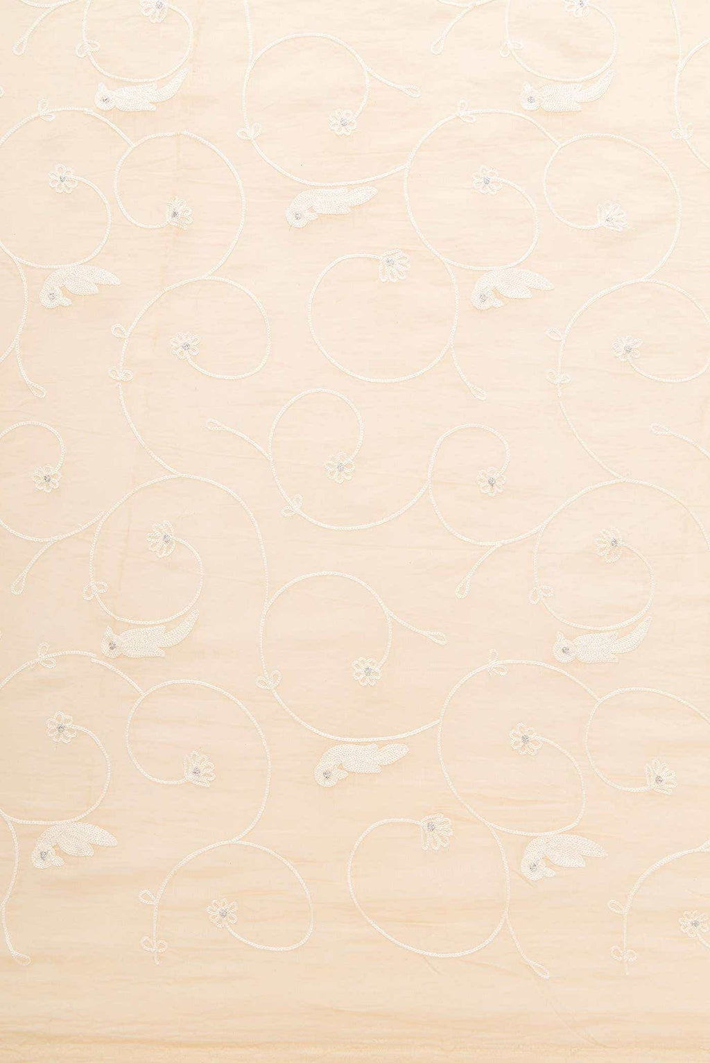 Sandal Chanderi Silk Dress Material
