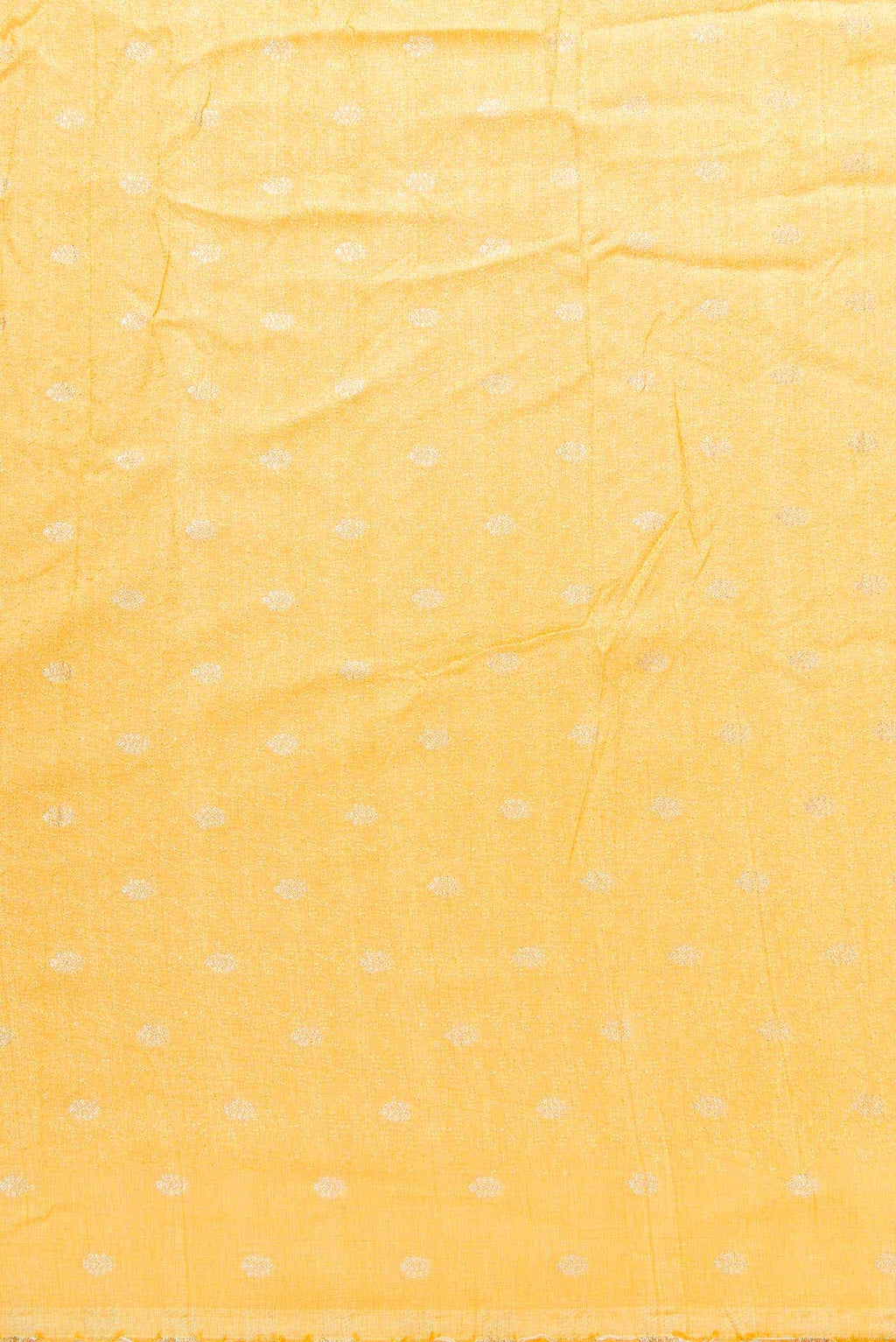 Yellow Raw Silk Dress Material