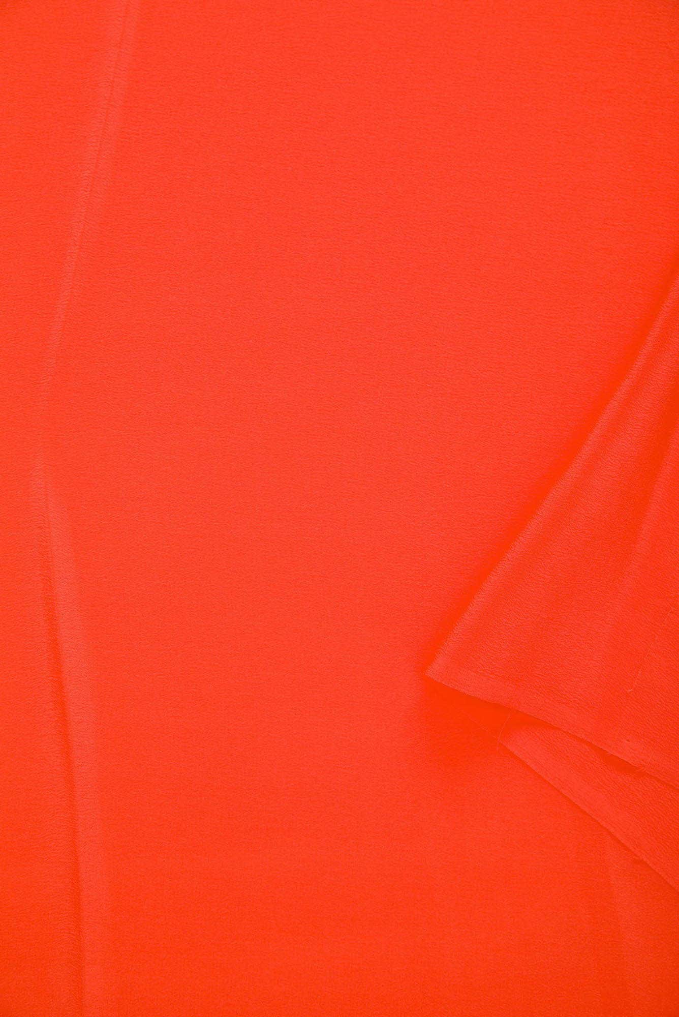 Saffron Mysore Crepe Dress Material