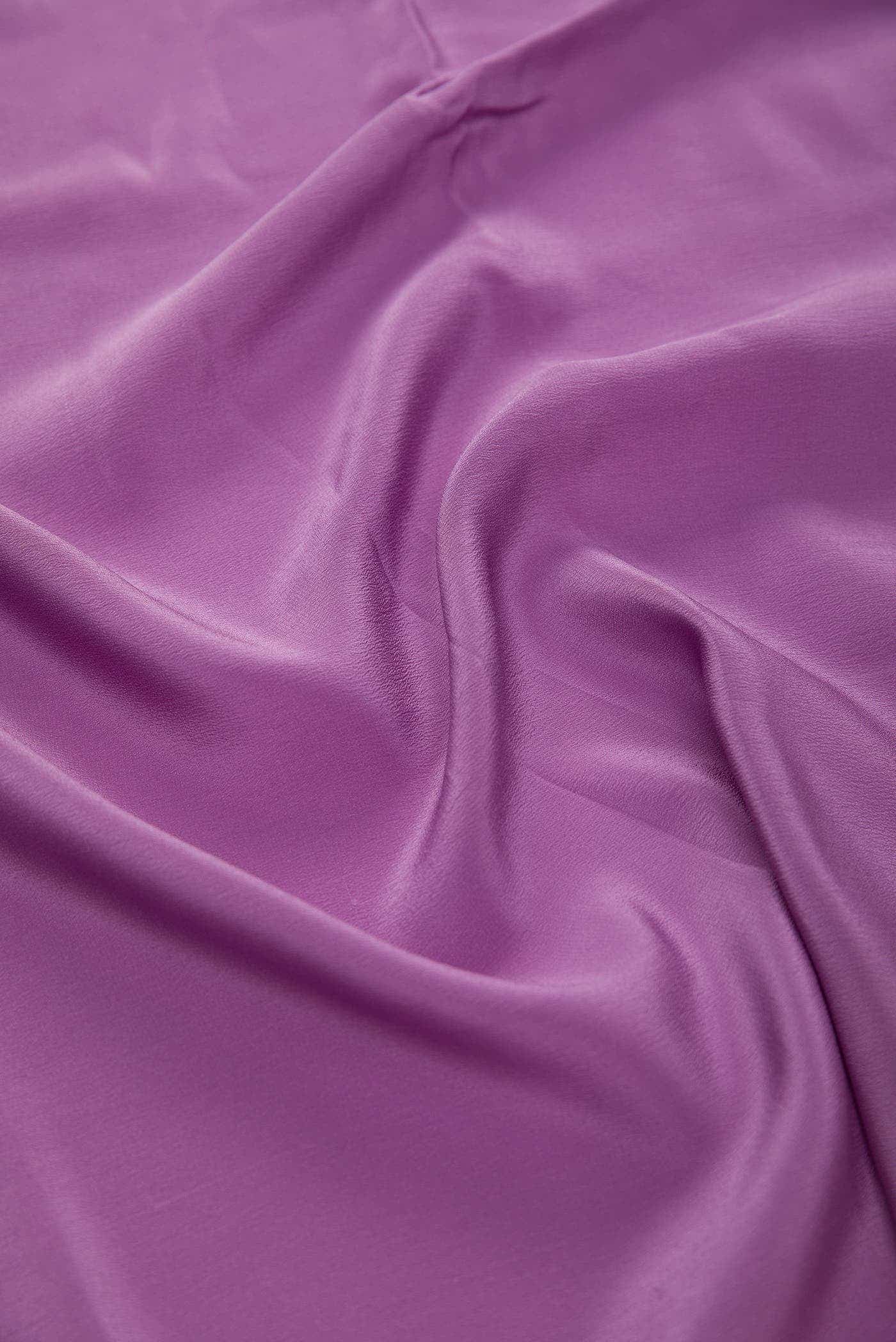 Lavender Crepe Dress Material
