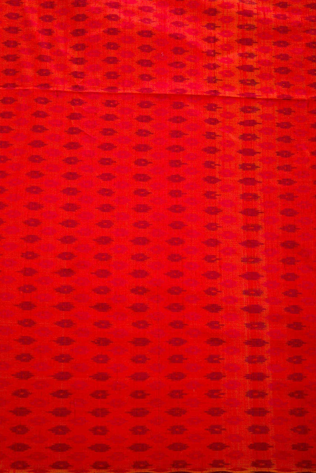 Orange Raw Silk Dress Material