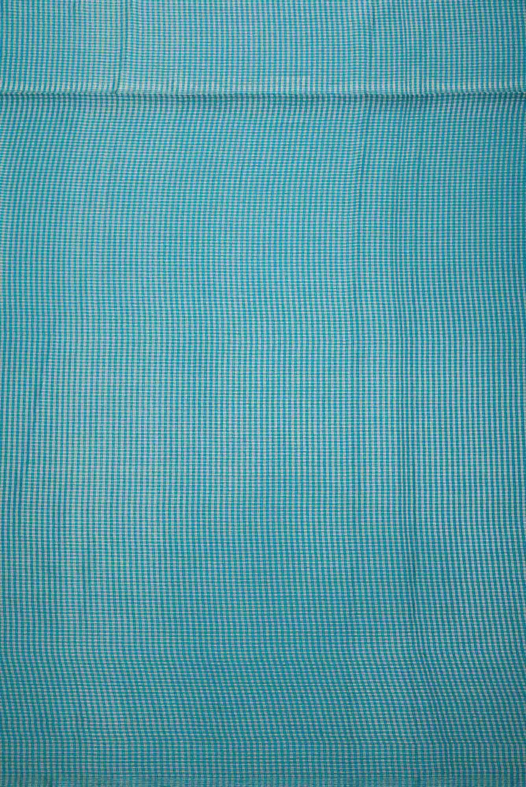 Maya Blue Tussar Silk Dress Material