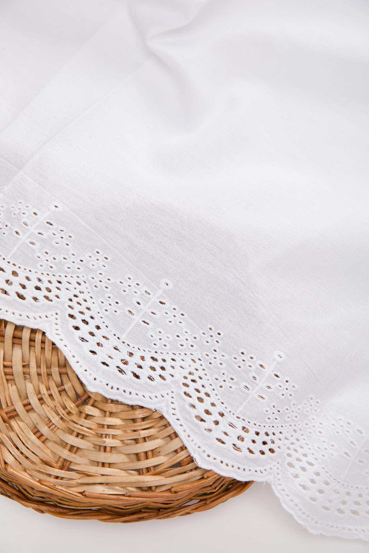 Off White Cotton Dress Material