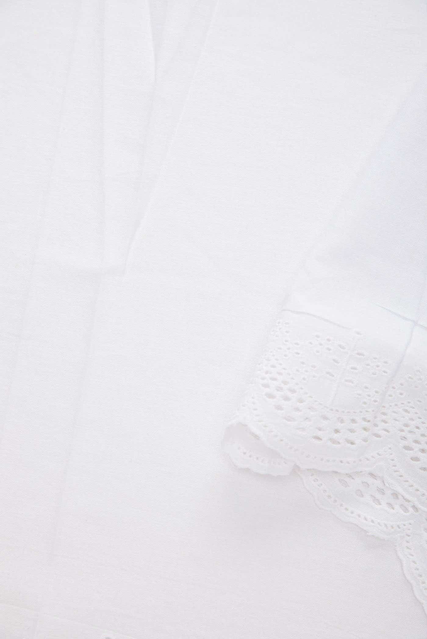 Off White Cotton Dress Material