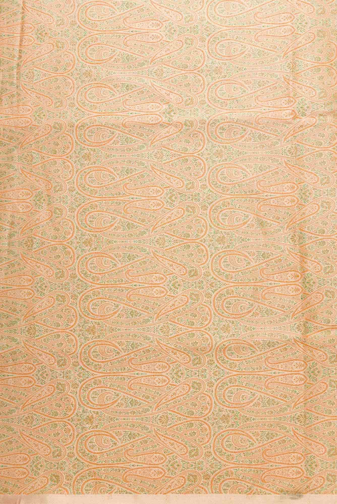 Sandal Banarasi Silk Dress Material